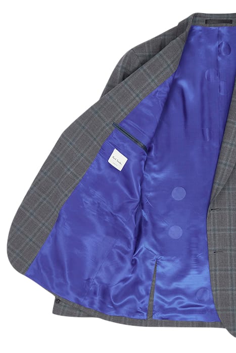 GENTS TAILORED FIT 2 BUTTON SUIT GREY 3