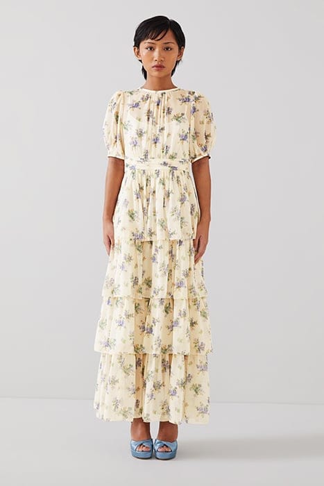 BOUVIER PETITE MAXI DRESS CREAM 1