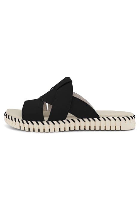 TULIP1265 SANDALS BLACK 1