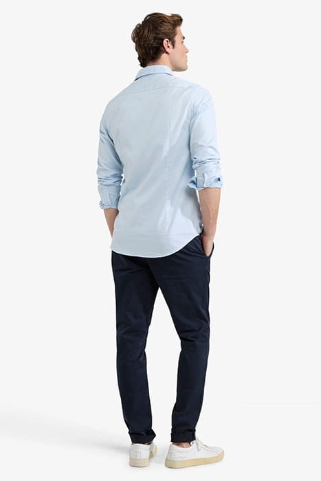 SATIN TWILL SHIRT LIGHT BLUE 3