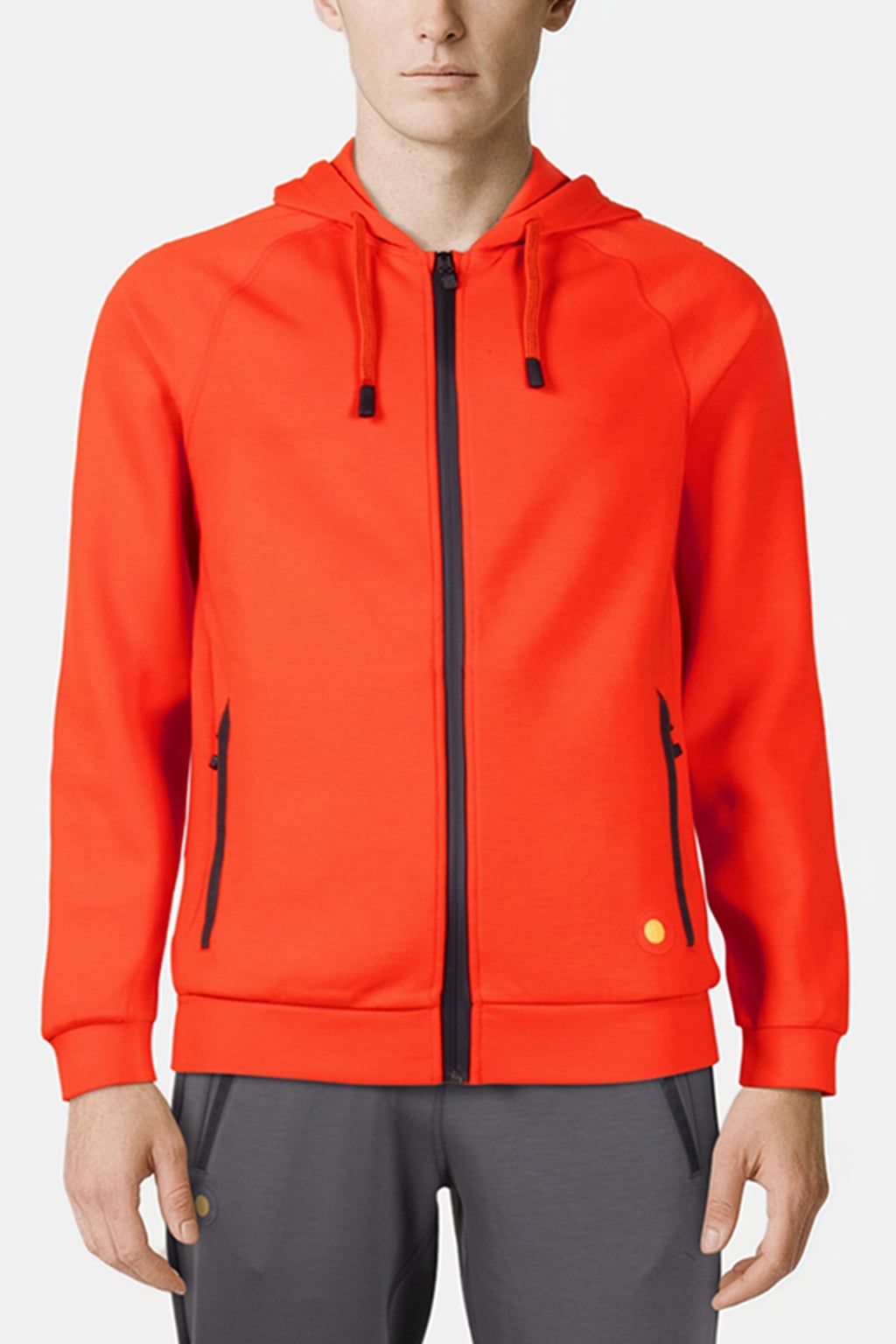 GENE - MEN'S TRAINING JACKET ORANGE 1