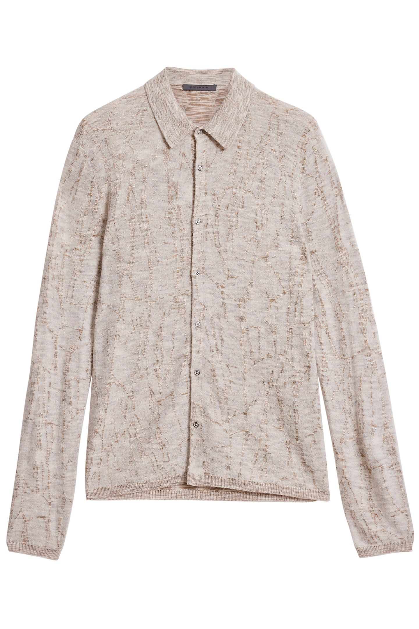 CARAVAGGIO REGULAR FIT LS SNOW HEATHER 2