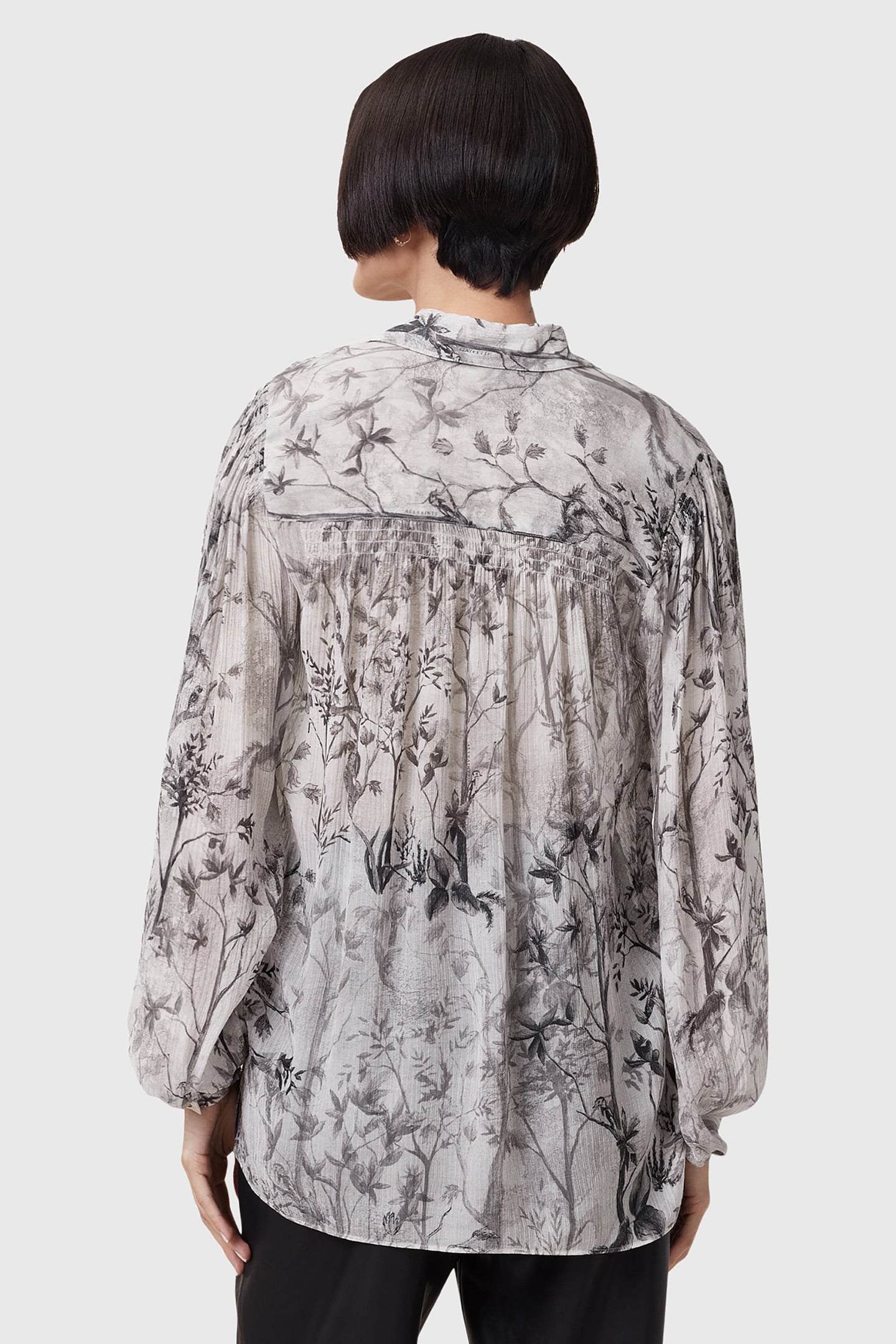 EDDIE SHIRT RISE ECRU WHITE 2