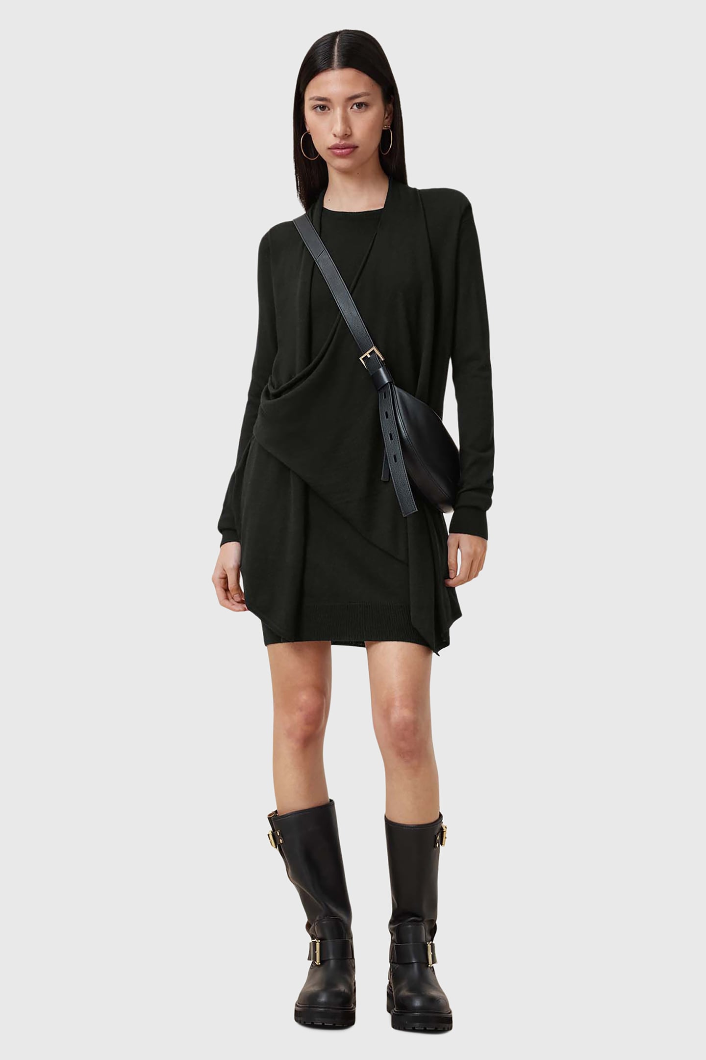 DRINA DRESS BLACK 5