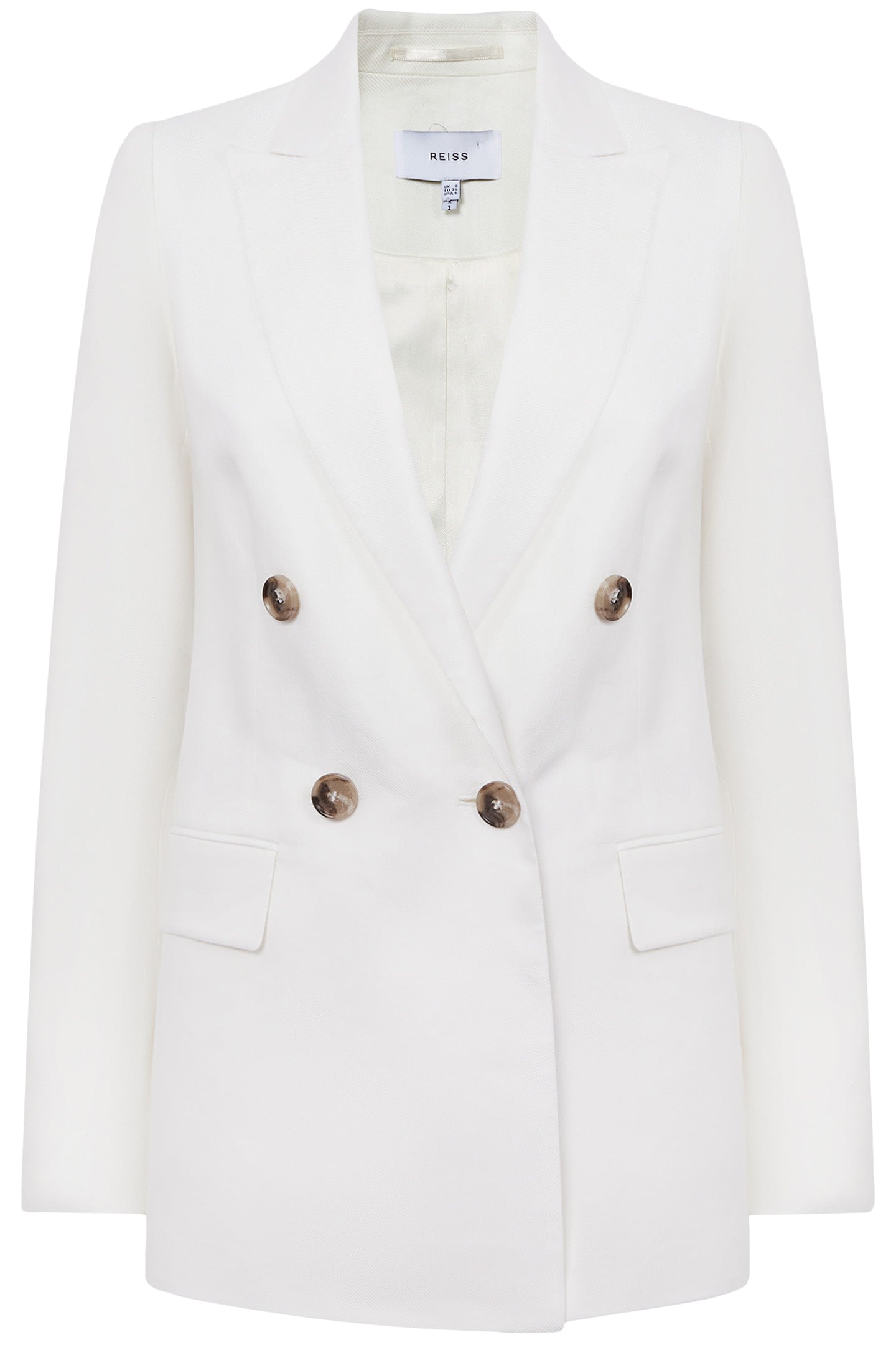 HOLLIE DB LINEN BLAZER — DOUBLE BREASTED 4