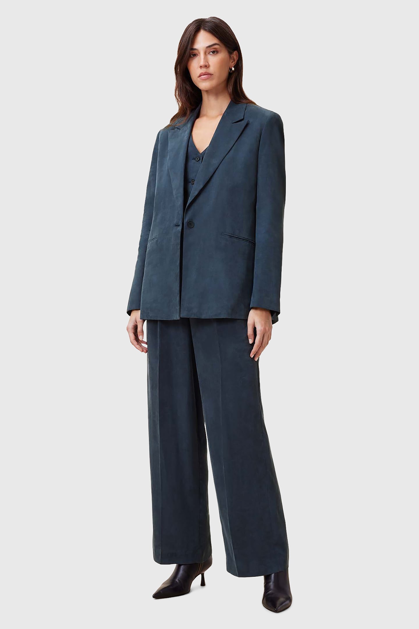 AVERIE TEN TROUSER BLUEBERRY BLUE 3