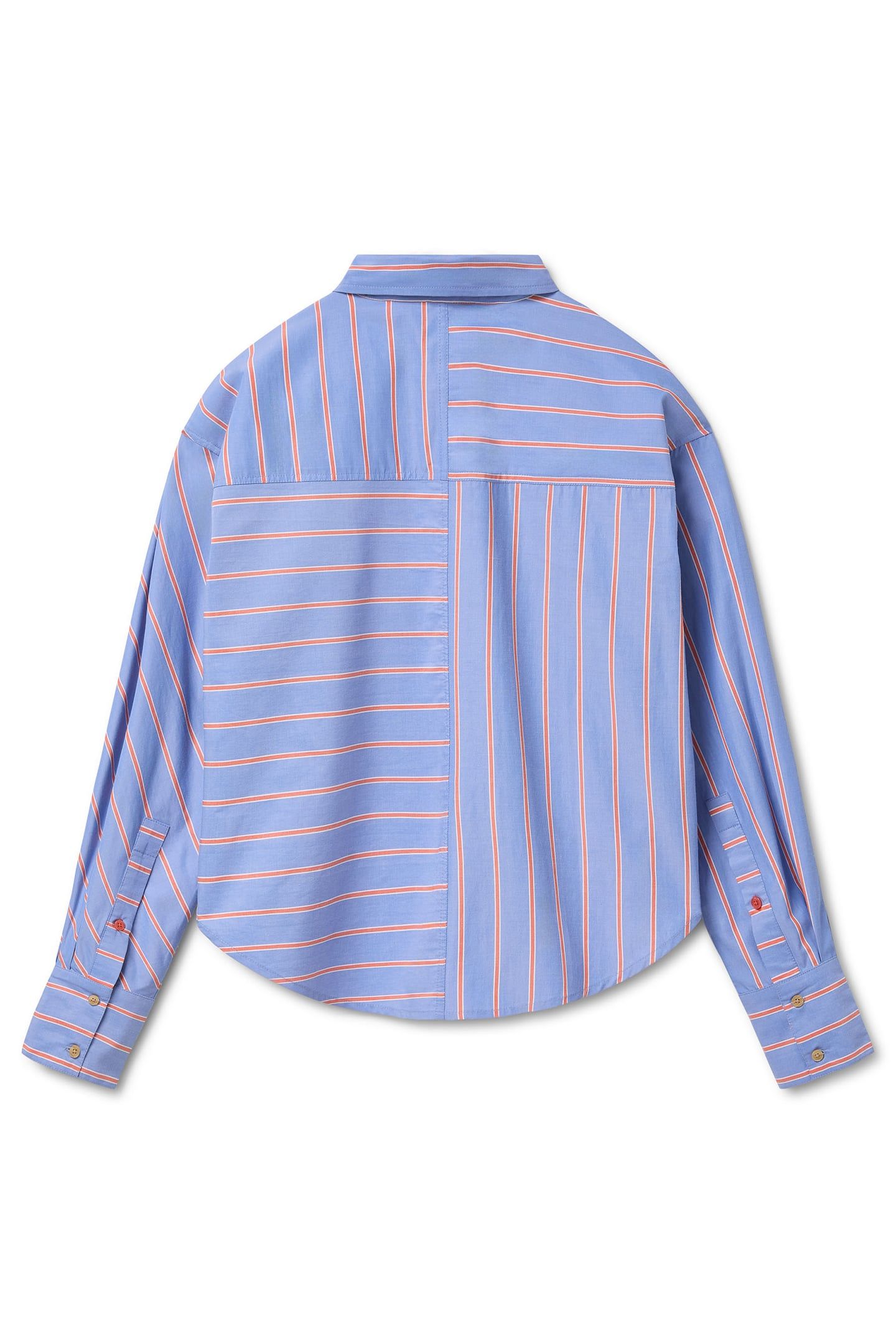 CROPPED BOYFRIEND SHIRT ALLURE MULTI 4