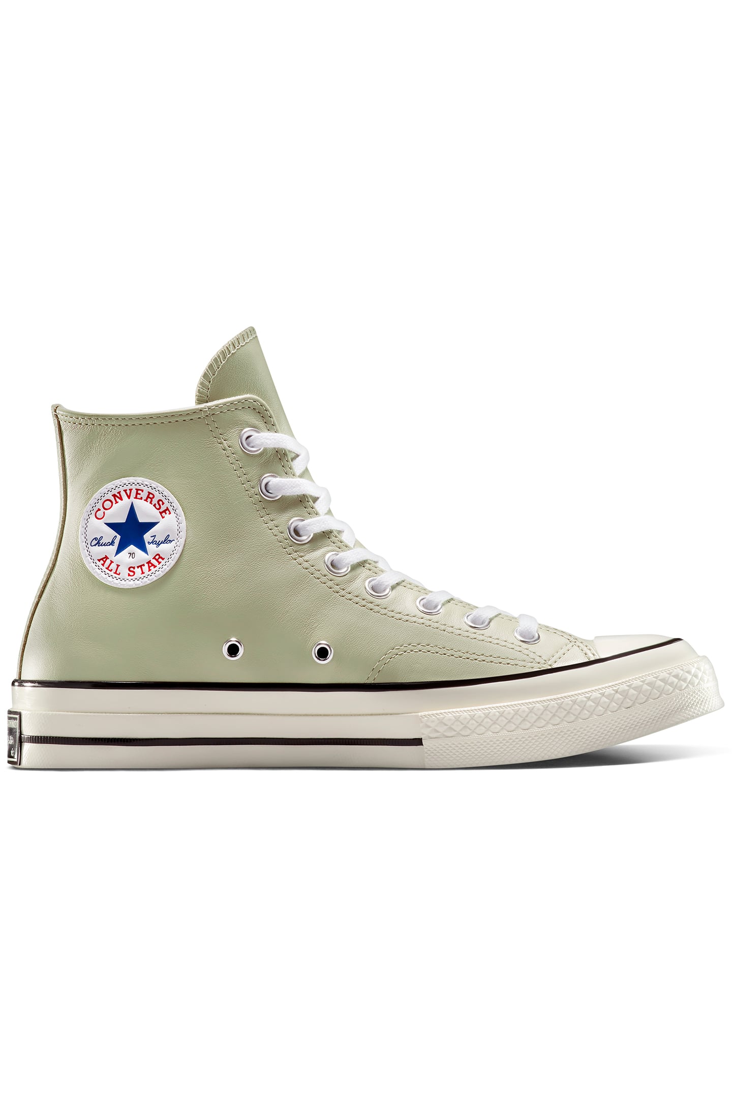 CHUCK 70 LEATHER PALE SURPLUS/RED/WHITE 1