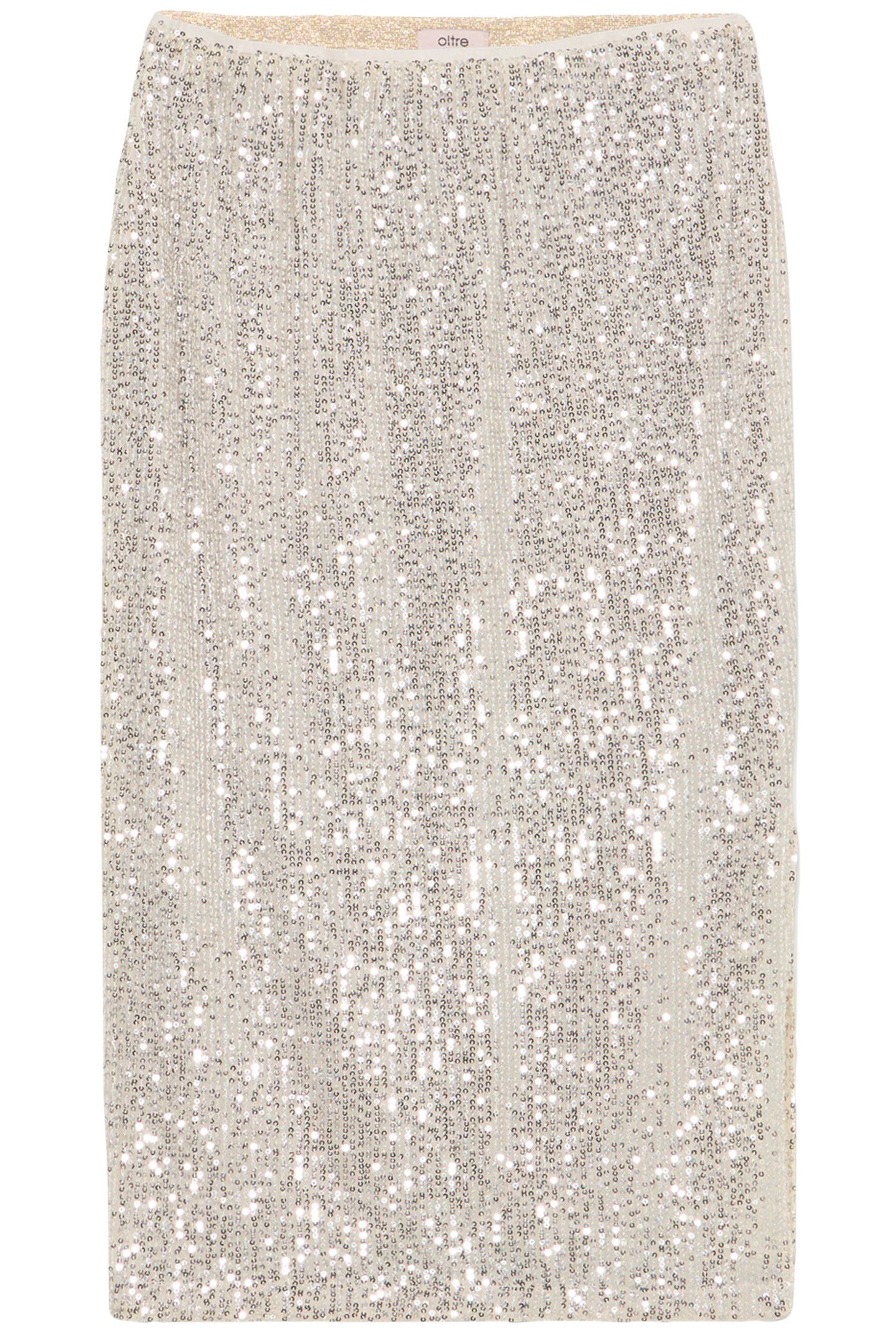 SEQUIN PENCIL SKIRT GREY 3