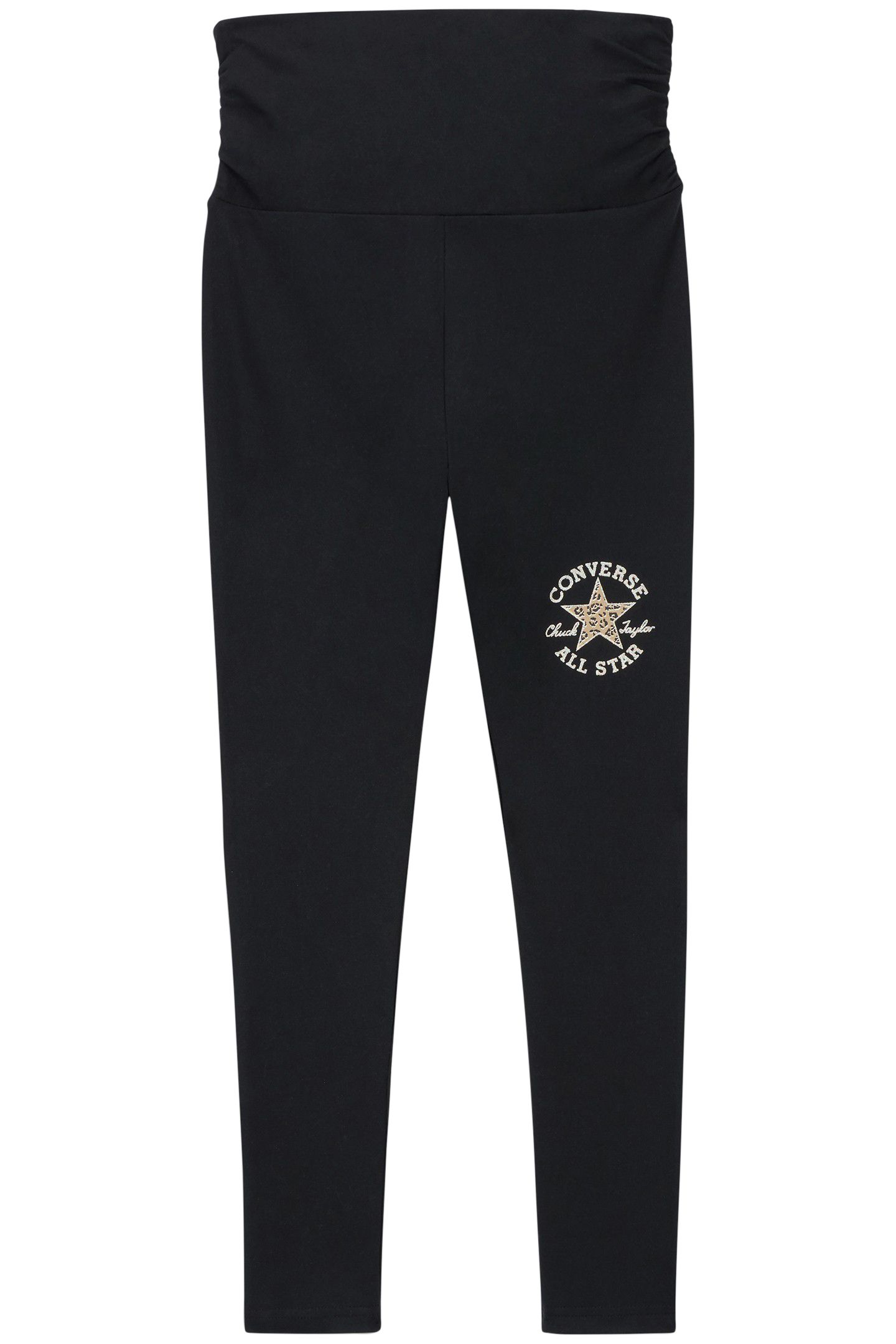 RUCHED LEGGINGS BLACK 1