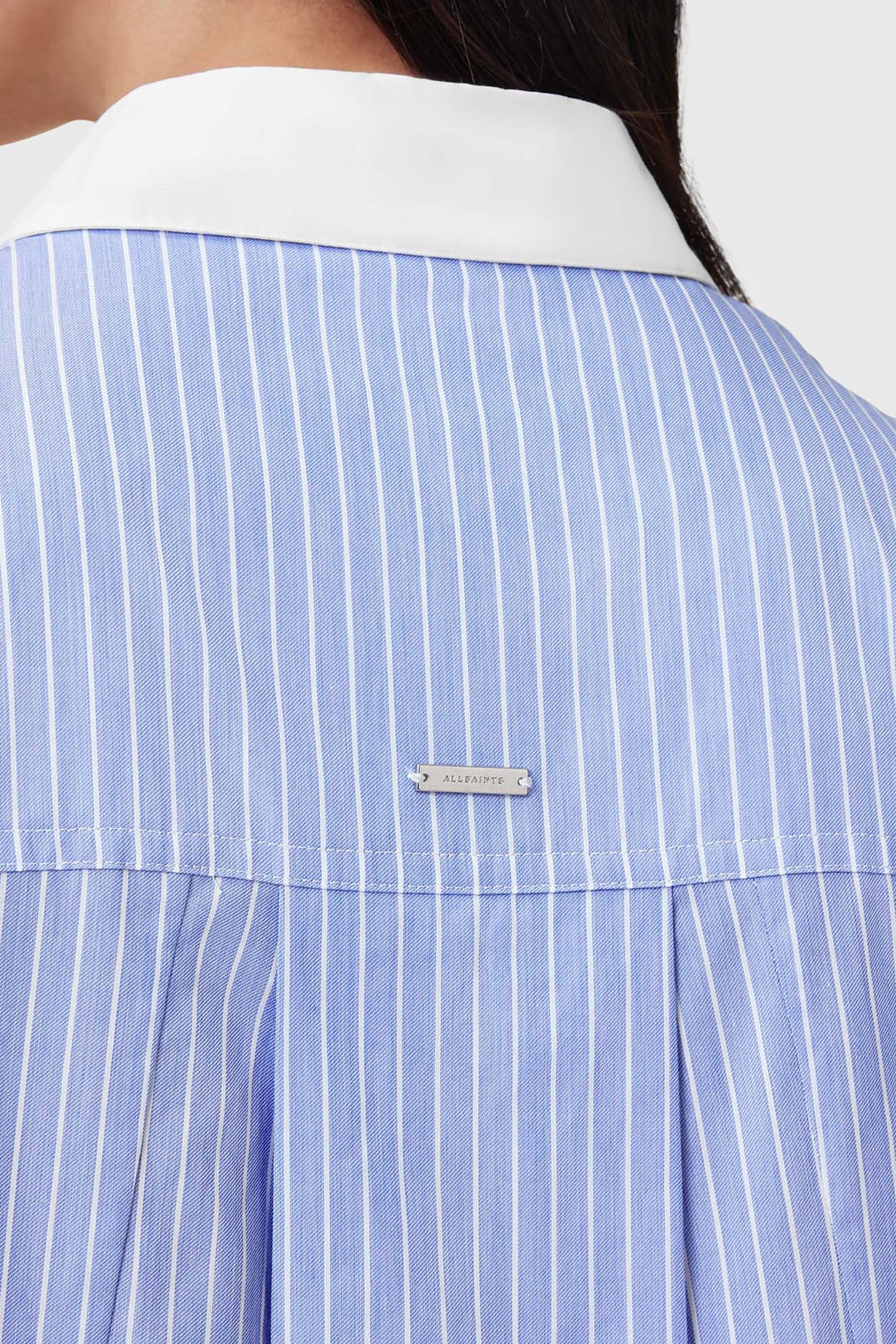 ALBER STRIPE DRESS BLUE/WHITE 8