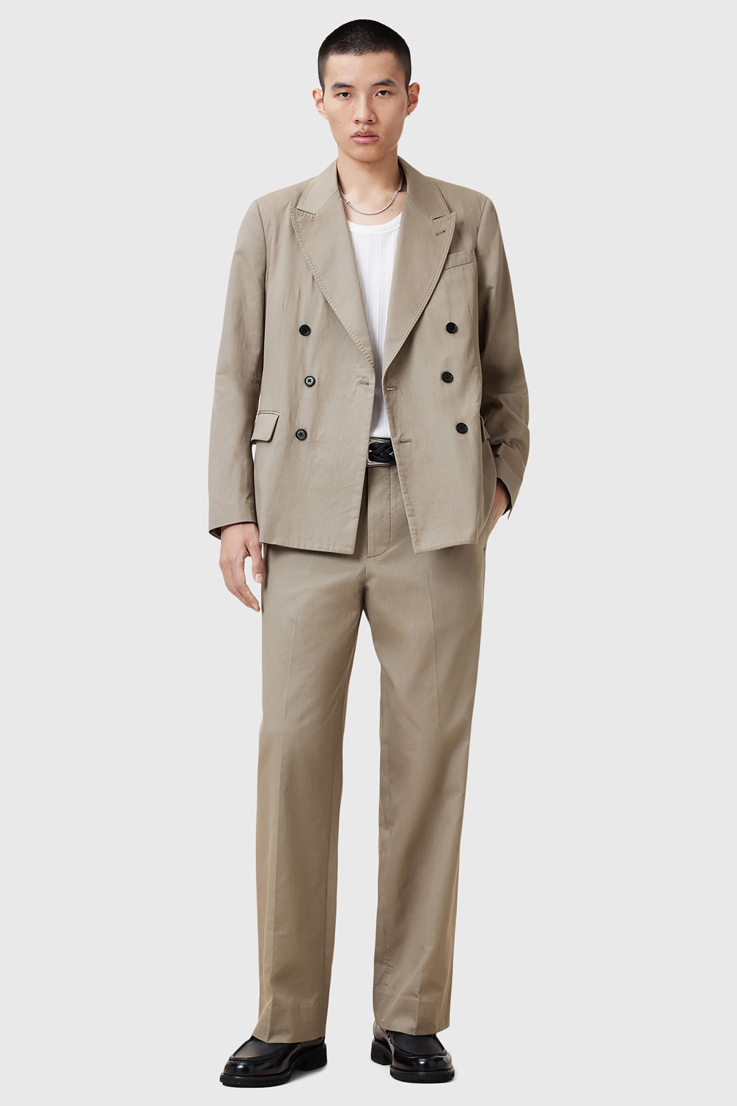 NEWTON TROUSER STONE GREY 3