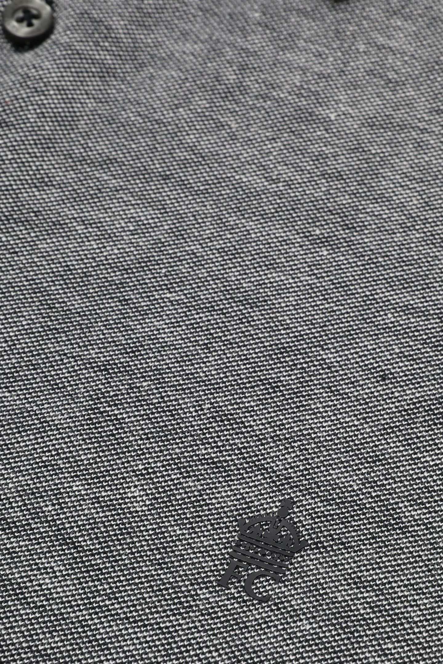 BIRDSEYE TIPPED POLO MARINE/MARINE 3