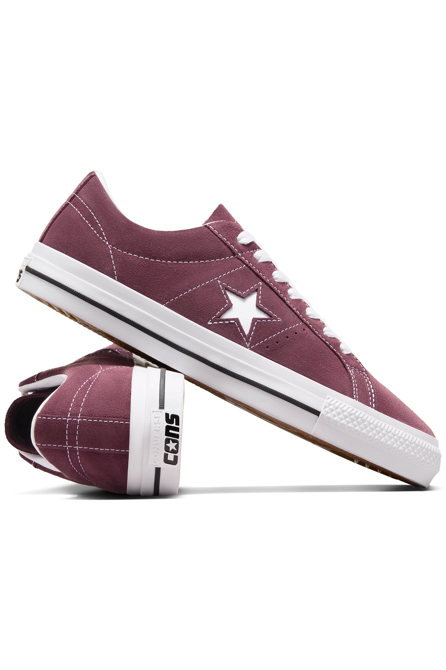 CONS ONE STAR PRO SUEDE BLOODSTONE/WHITE/BLACK 5