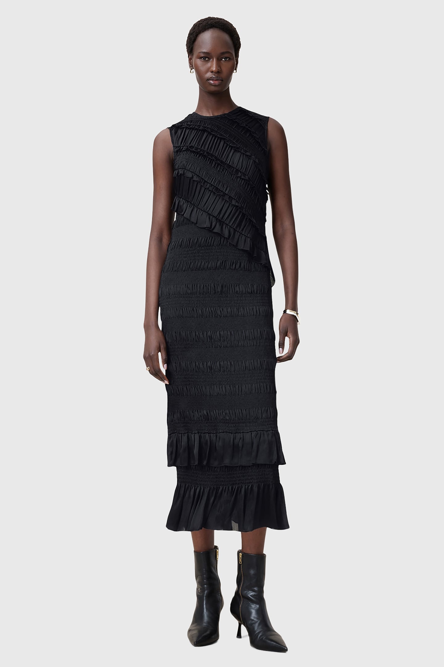 NYLA DRESS BLACK 1