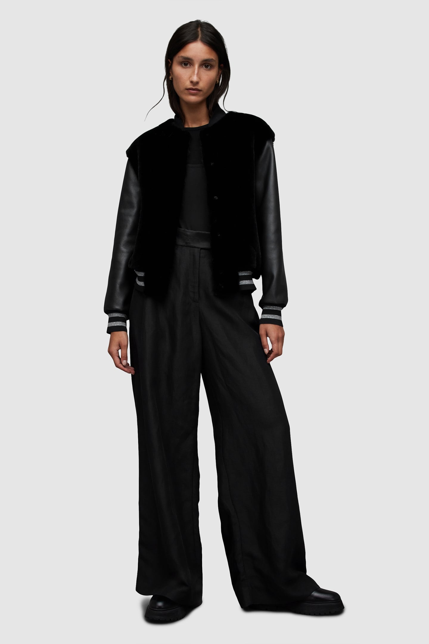 MARGOT BASEBALL JKT BLACK 6