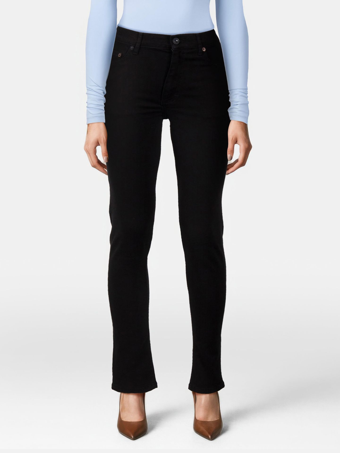 RBND STNBL DN 30INCH SKN JEAN BLACK 1