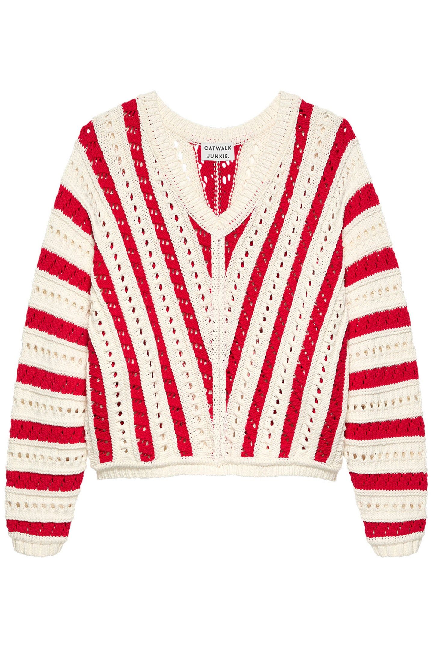 AJOUR KNIT EGRET 4