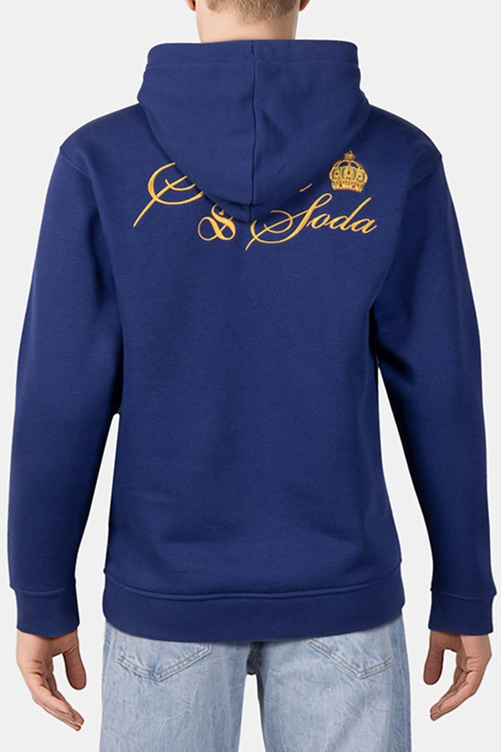 RELAXED FIT GRAPHIC FLEECE HOODIE EVENING SKIES 2