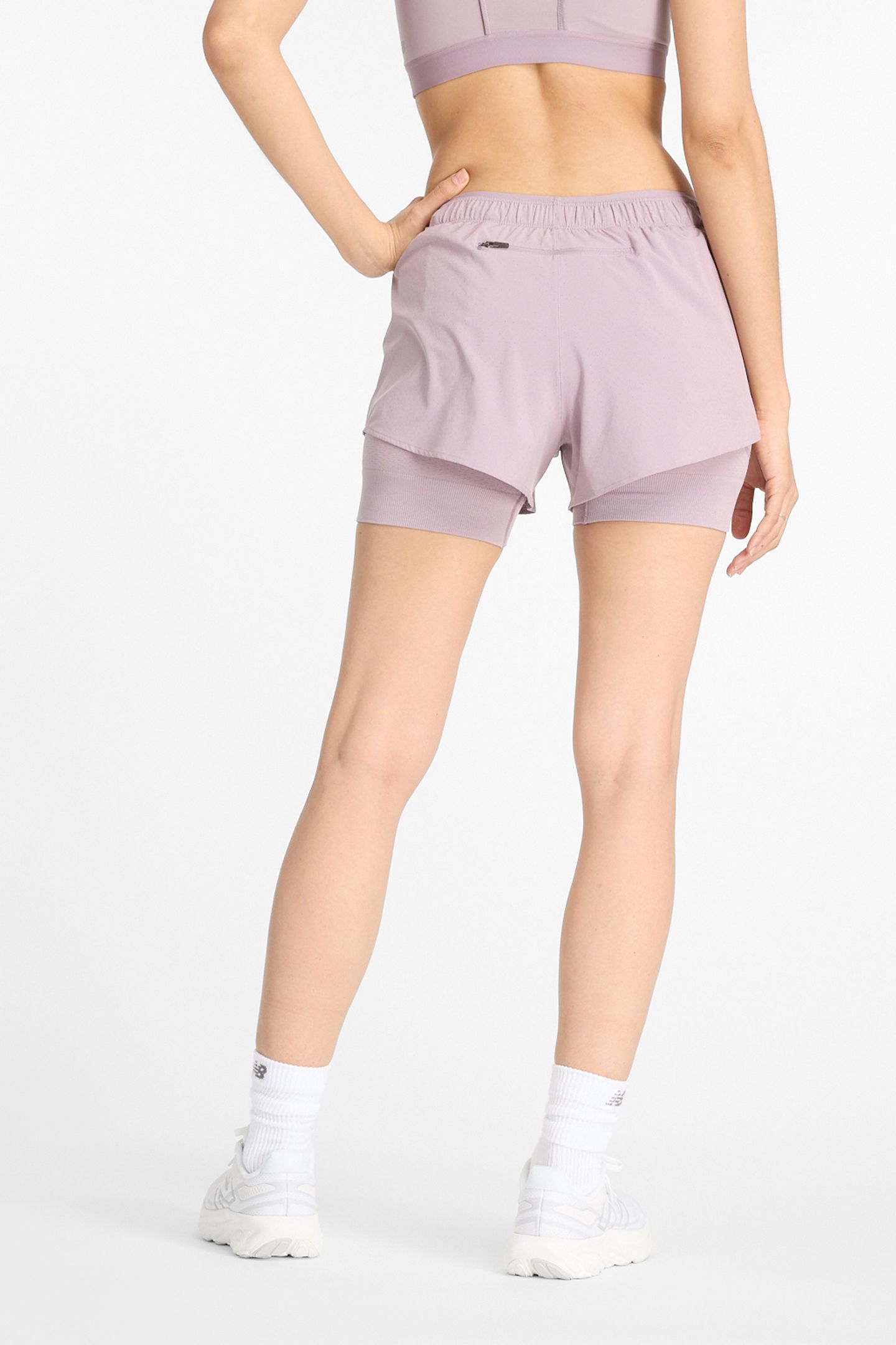 RUNNING SHORTS IN LILAC 2