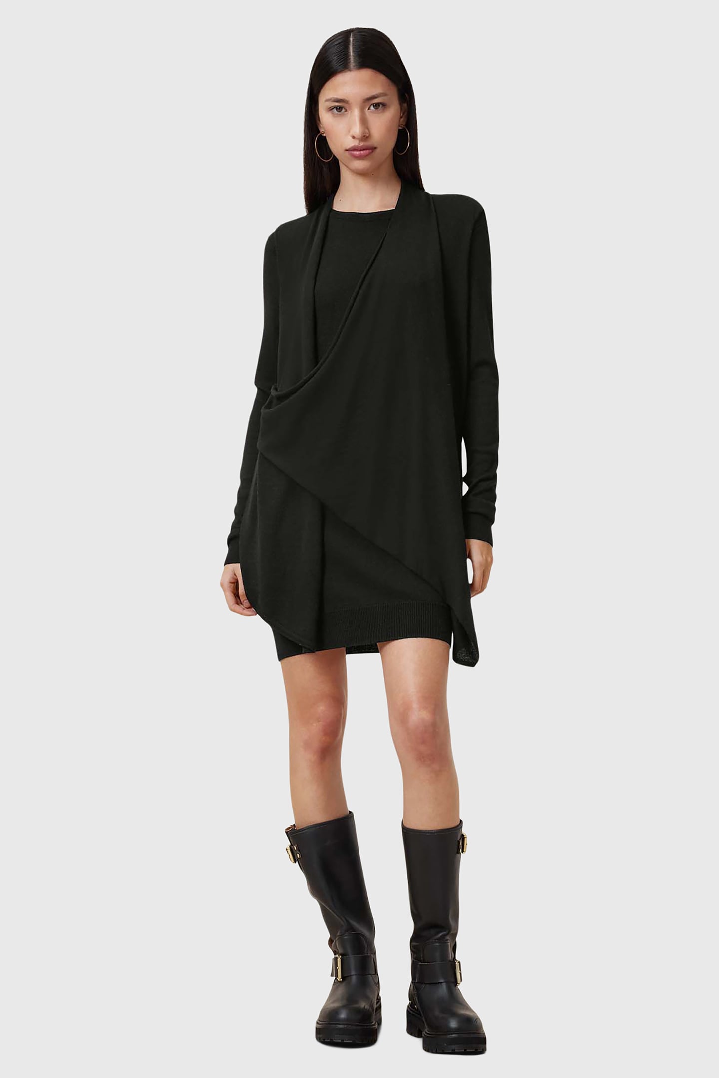 DRINA DRESS BLACK 3