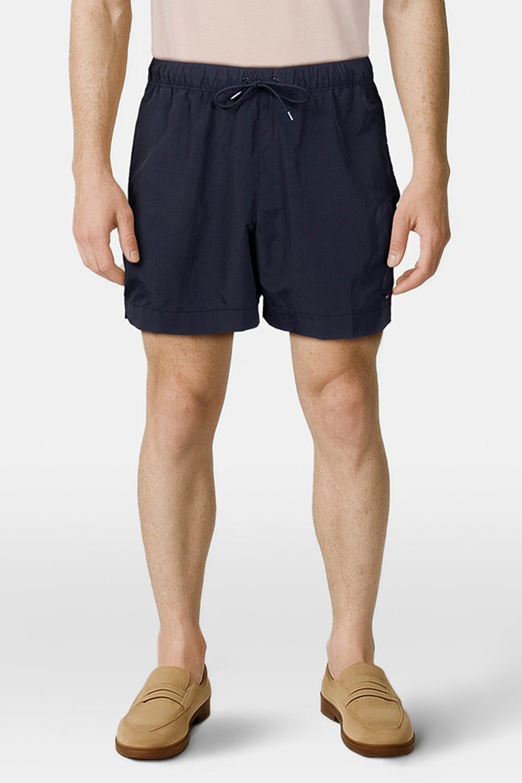 MEDIUM DRAWSTRING SWIM TRUNKS REGULAR FIT DESERT SKY BLUE 1
