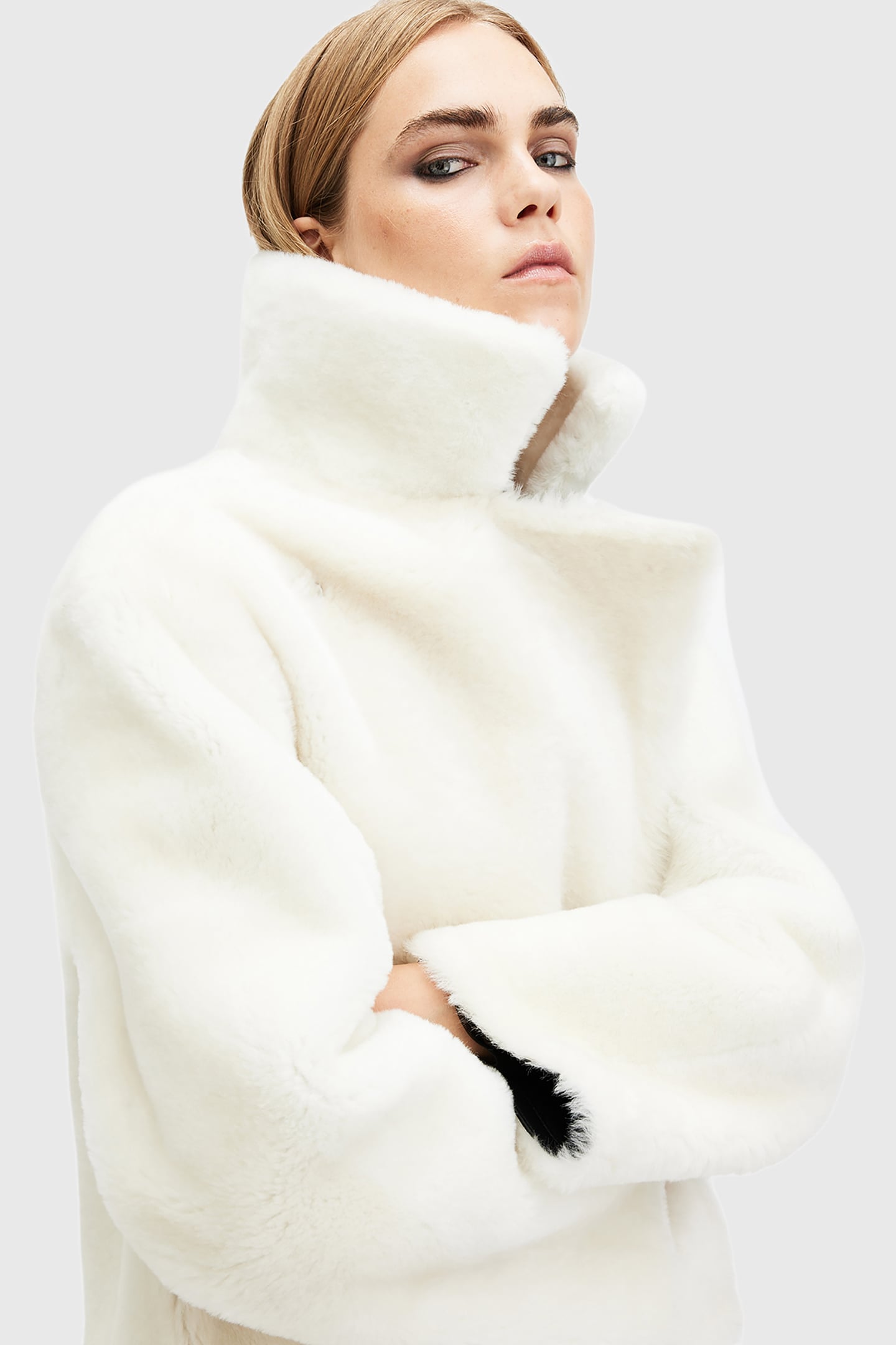 ANITA SHEARLING STONE WHITE 10