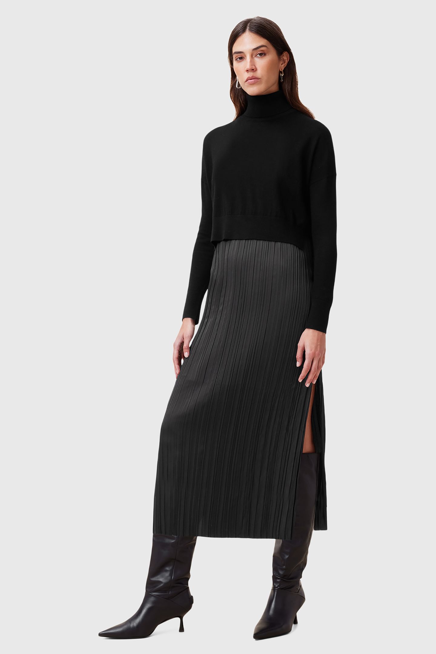VITTORIA DRESS BLACK 1