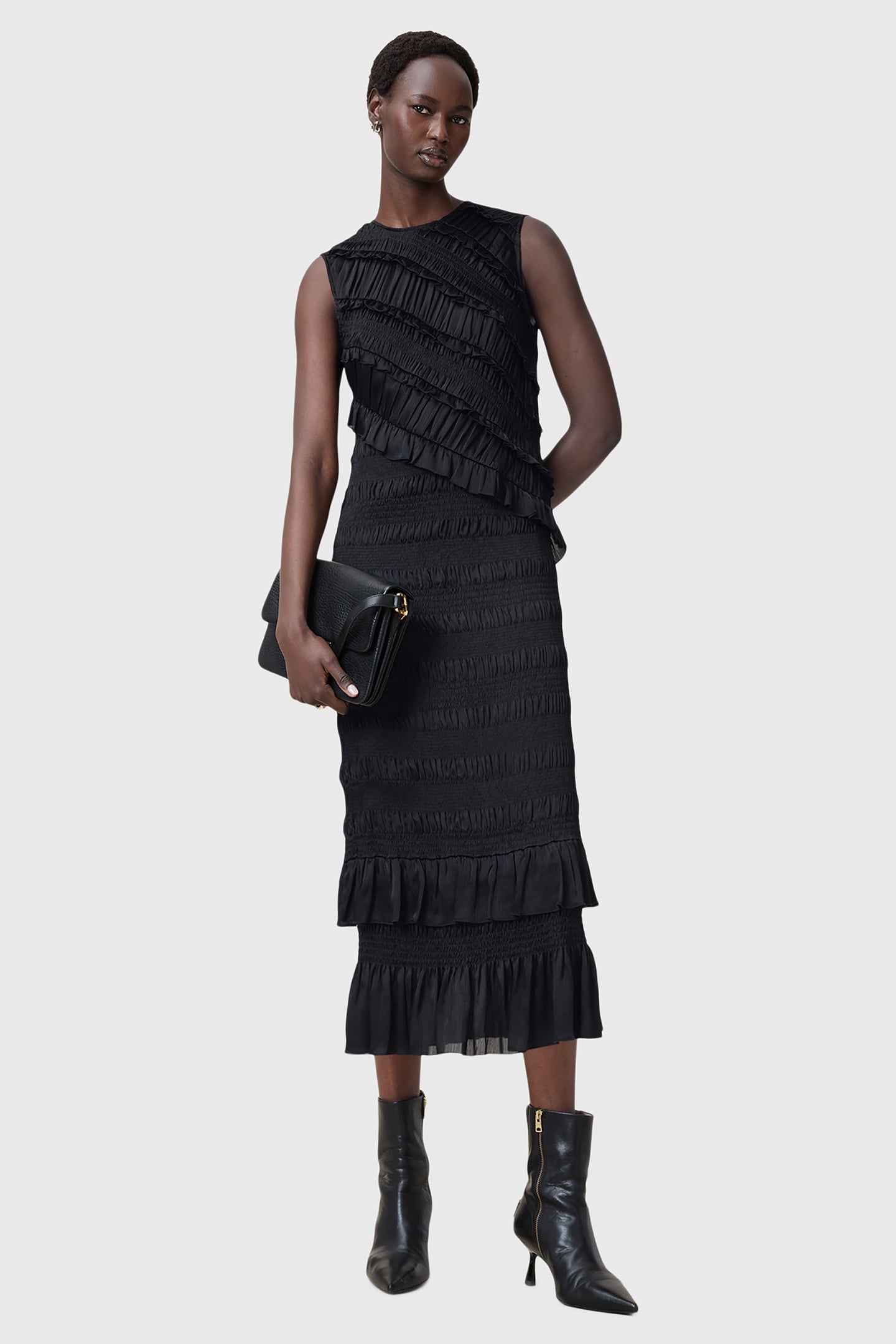 NYLA DRESS BLACK 4