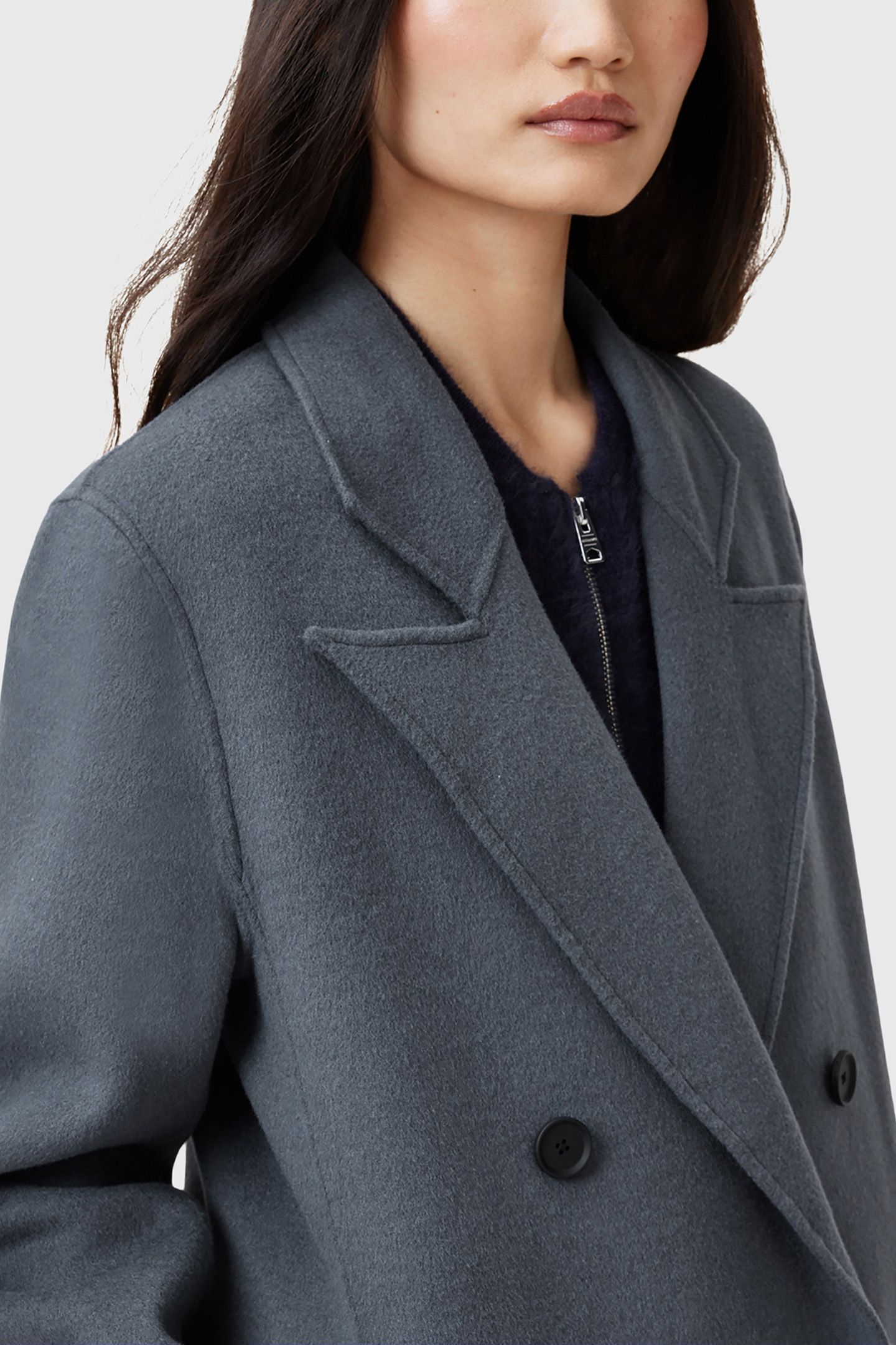 PHEEBEE COAT TURBULENCE GREY 5