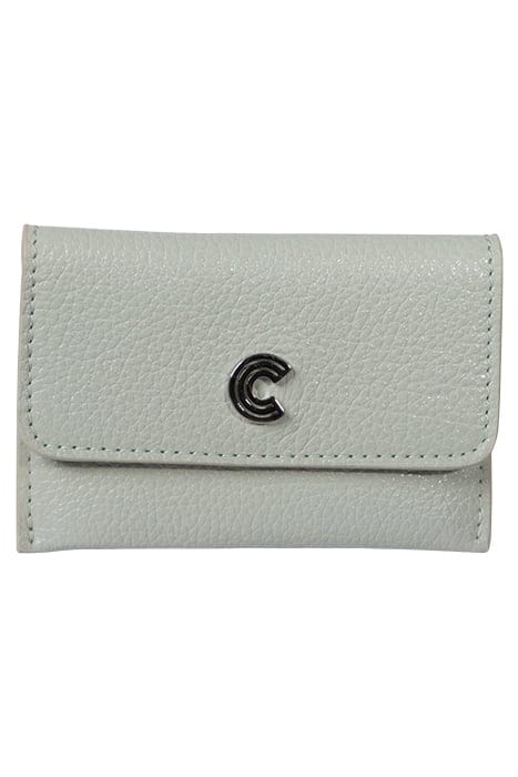 LEATHER WALLET IN MINT GREEN 1