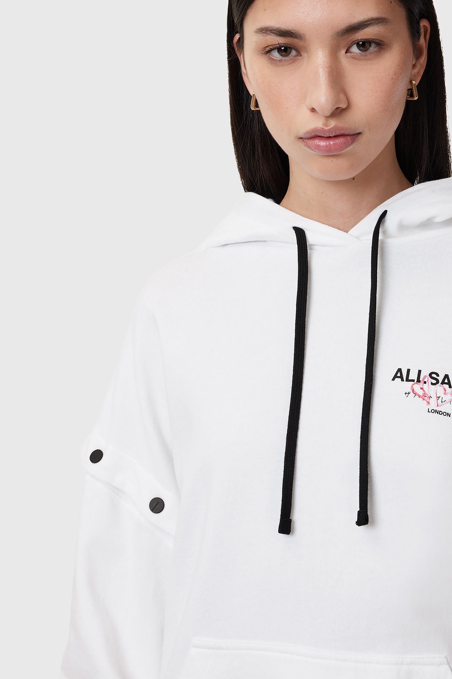 AMORE AMPHIE HOODY OPTIC WHITE 7