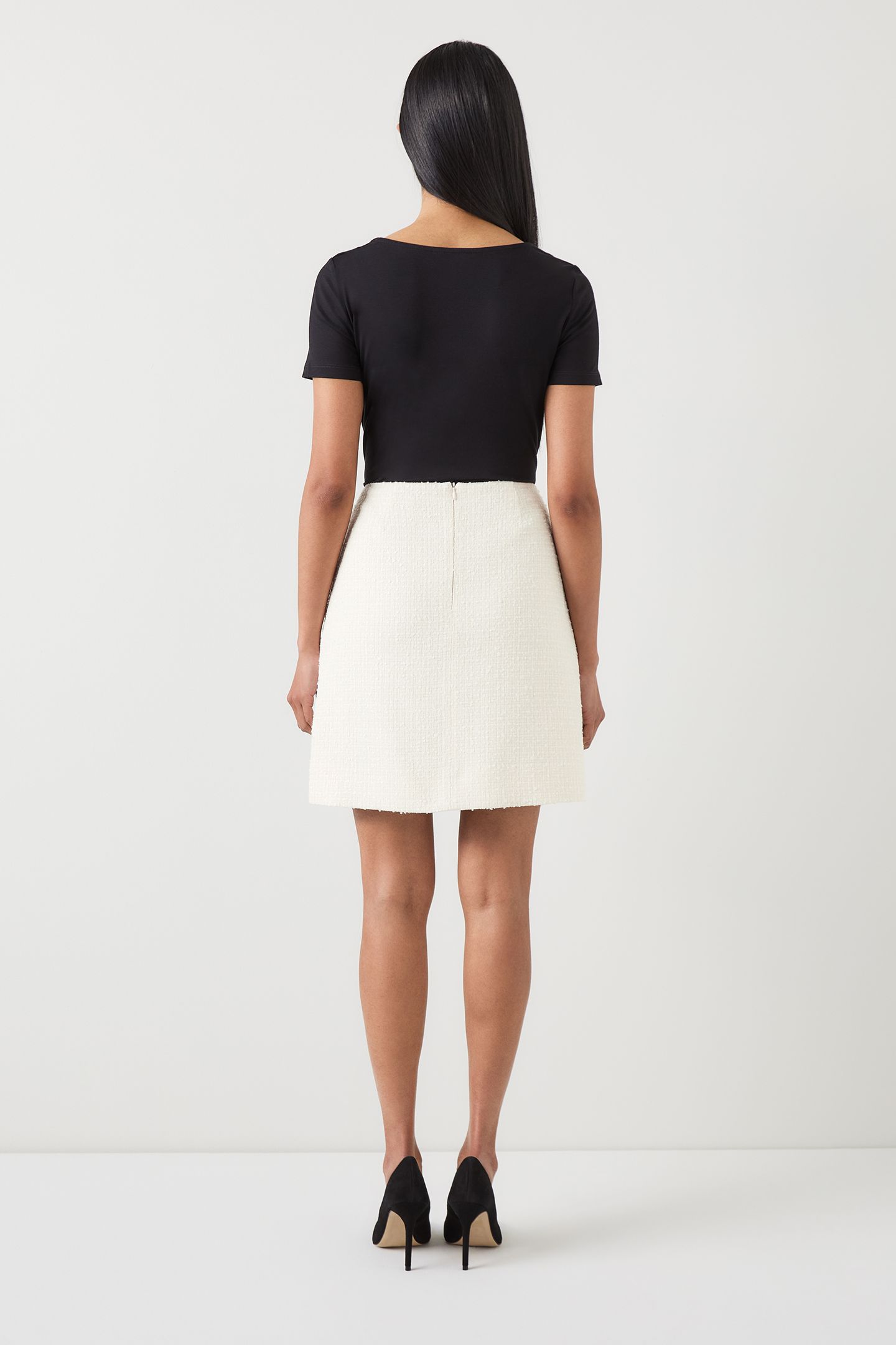 TJ TASHA - SQUARE NECK BLACK 2