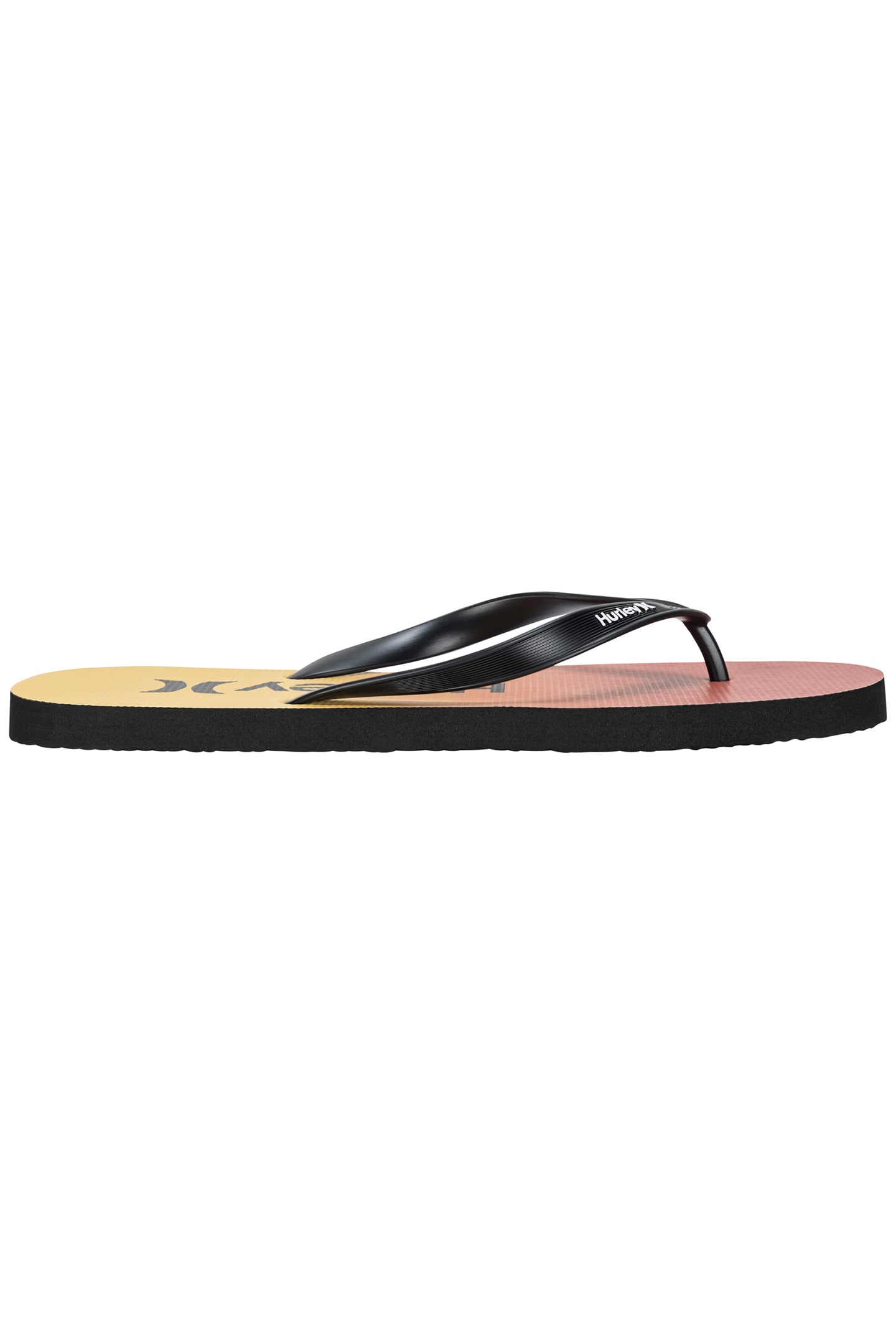 1PK MENS PRINTED FLIP FLOP BRIGHT RED 1