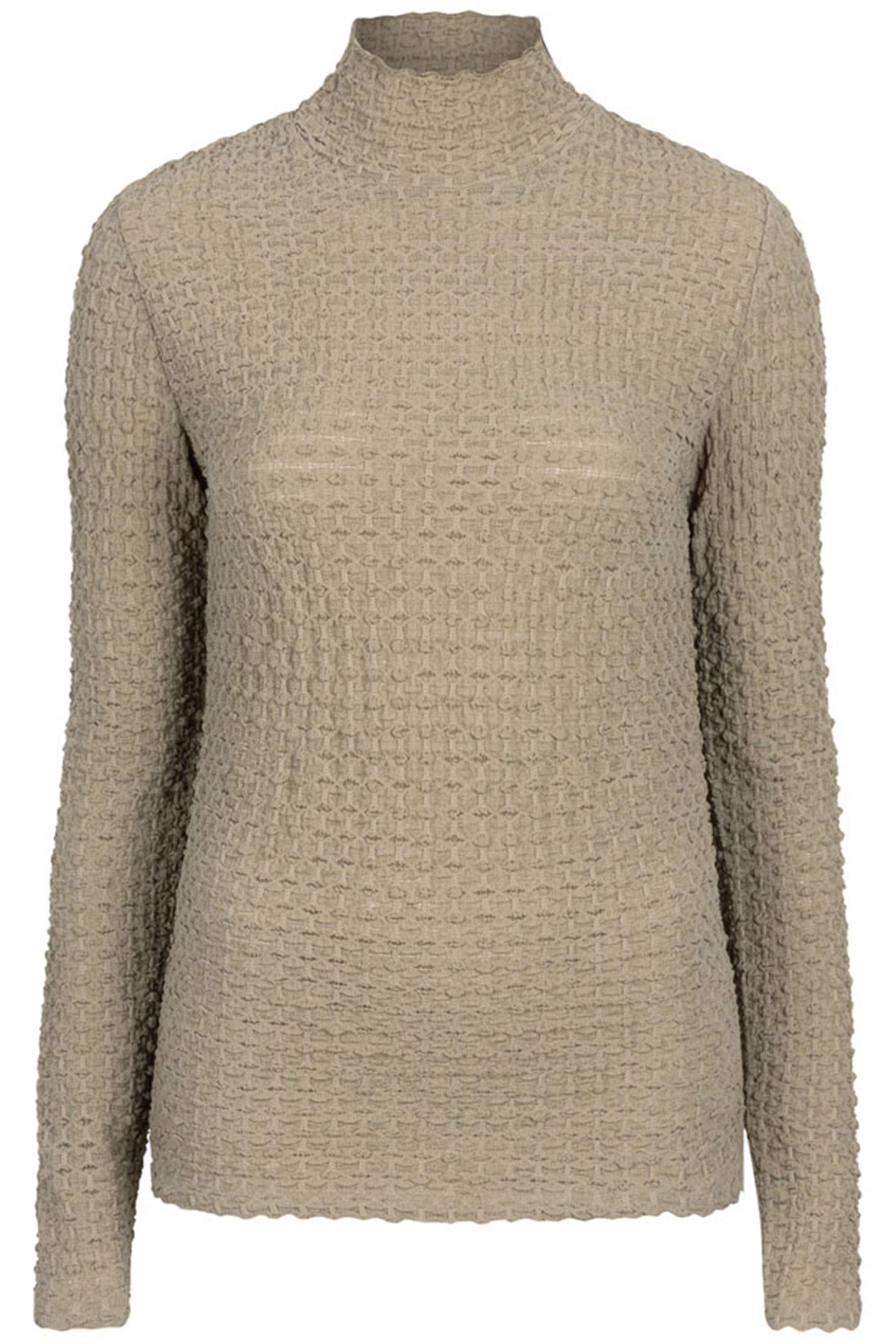 ZANE STRUCTURED LAYERING TOP SWAMP GREEN 3