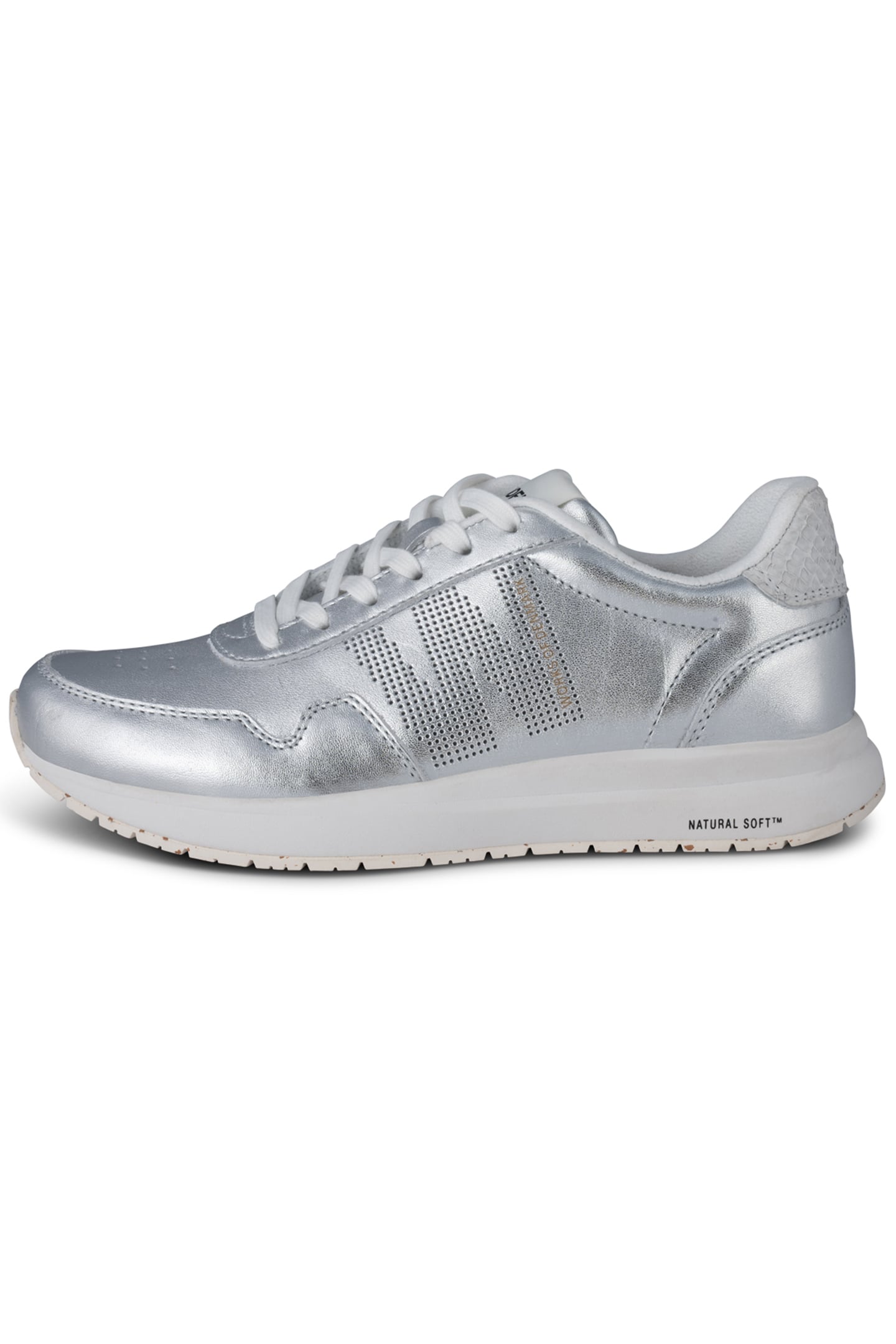 NORA NATURAL SOFT METALLIC SILVER 5