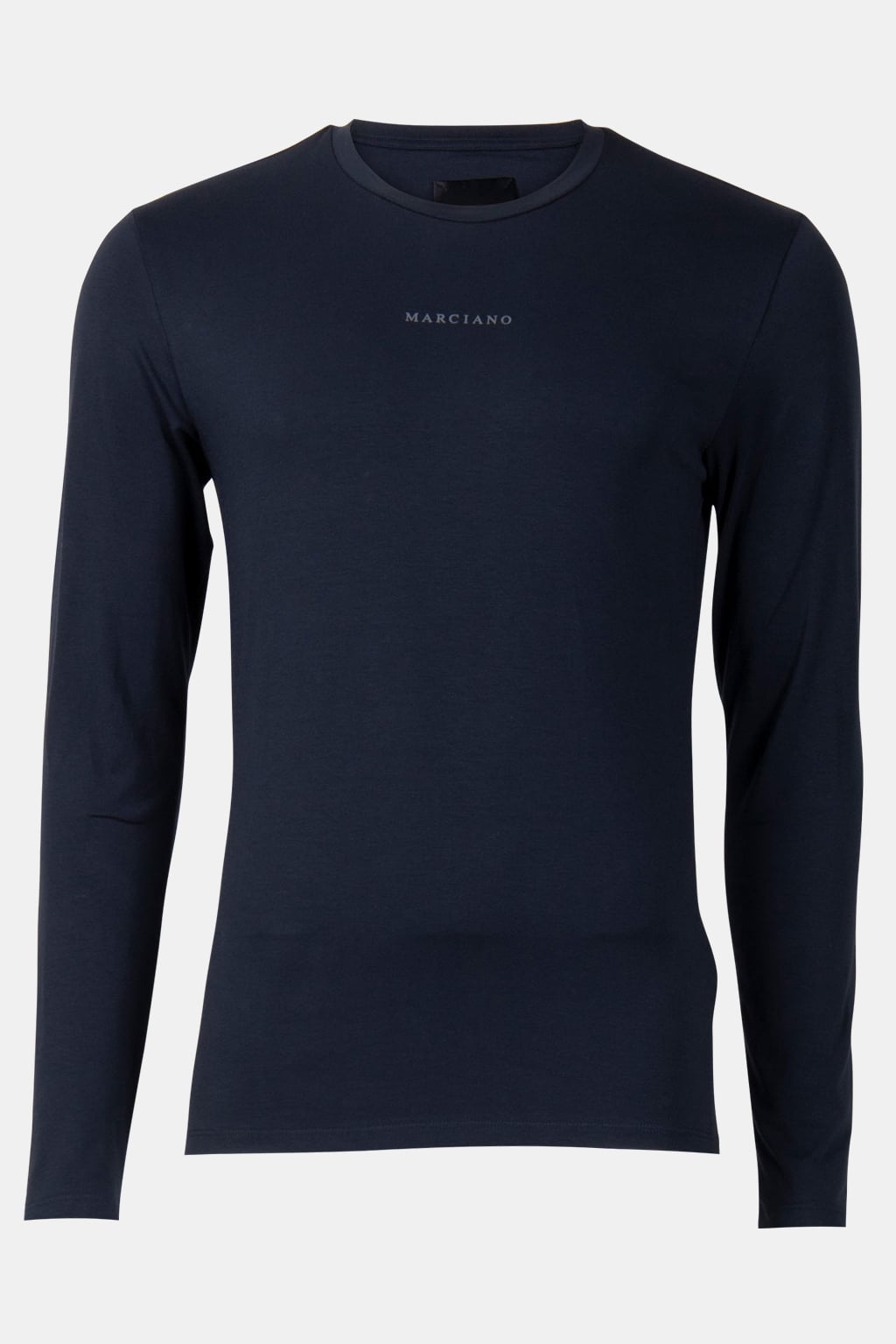 MARCIANO BY GUESS LS CN T-SHIRT SLIM F NAVY SEA 3