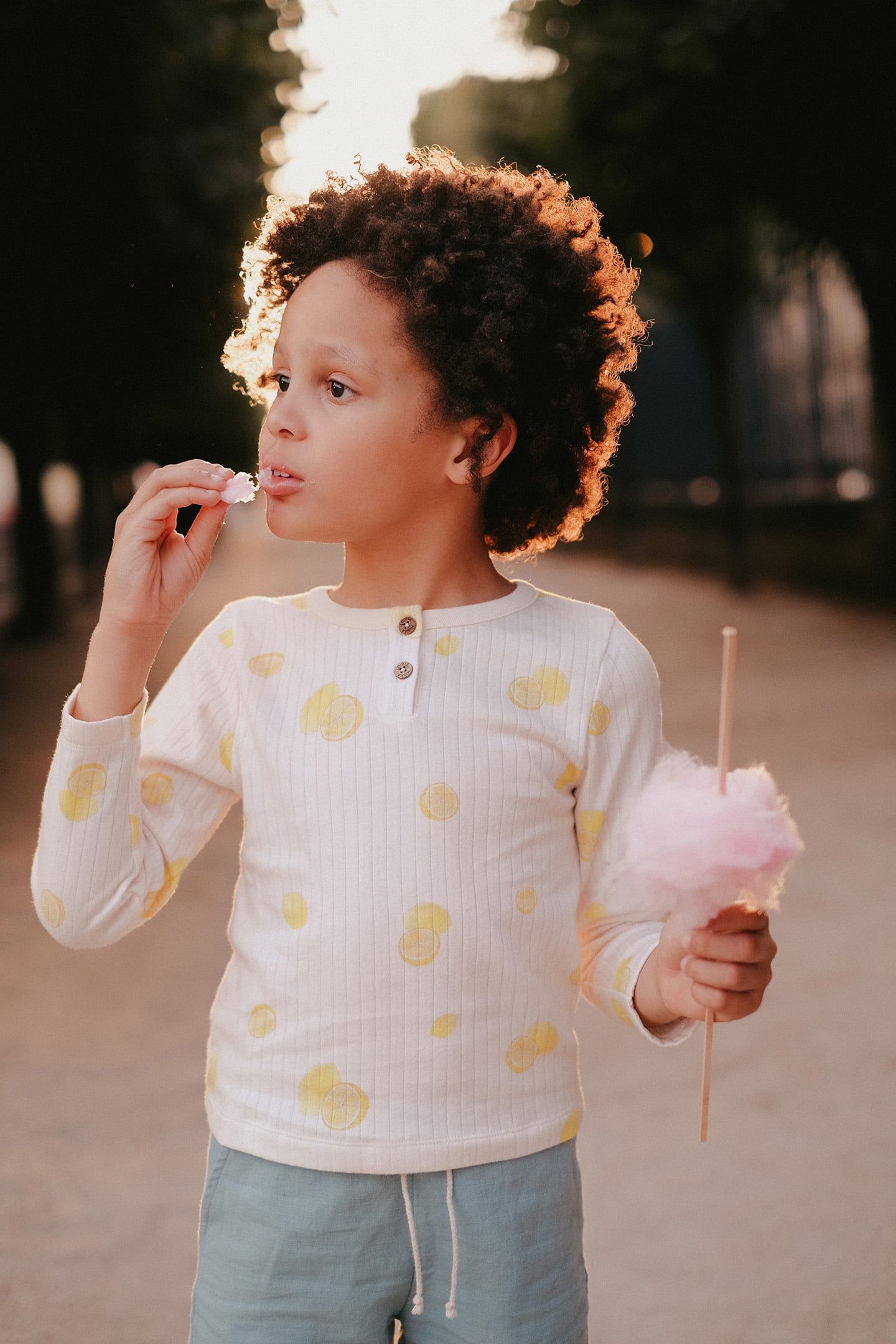 TEE APOLI CREAM LEMONS 1