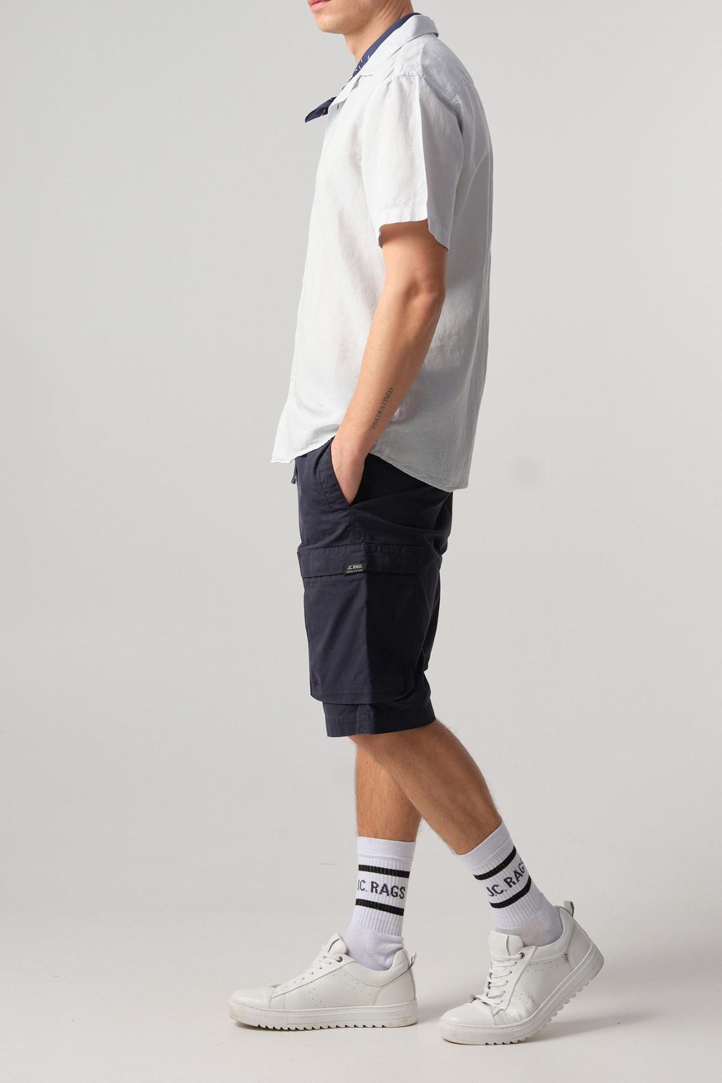 ELVIS CASUAL OVERHEMD KM BABY BLUE 3