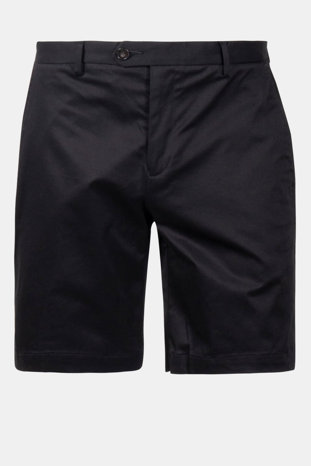 HAMPTON STRETCH COTTON CHINO SHORTS — BLACK 3