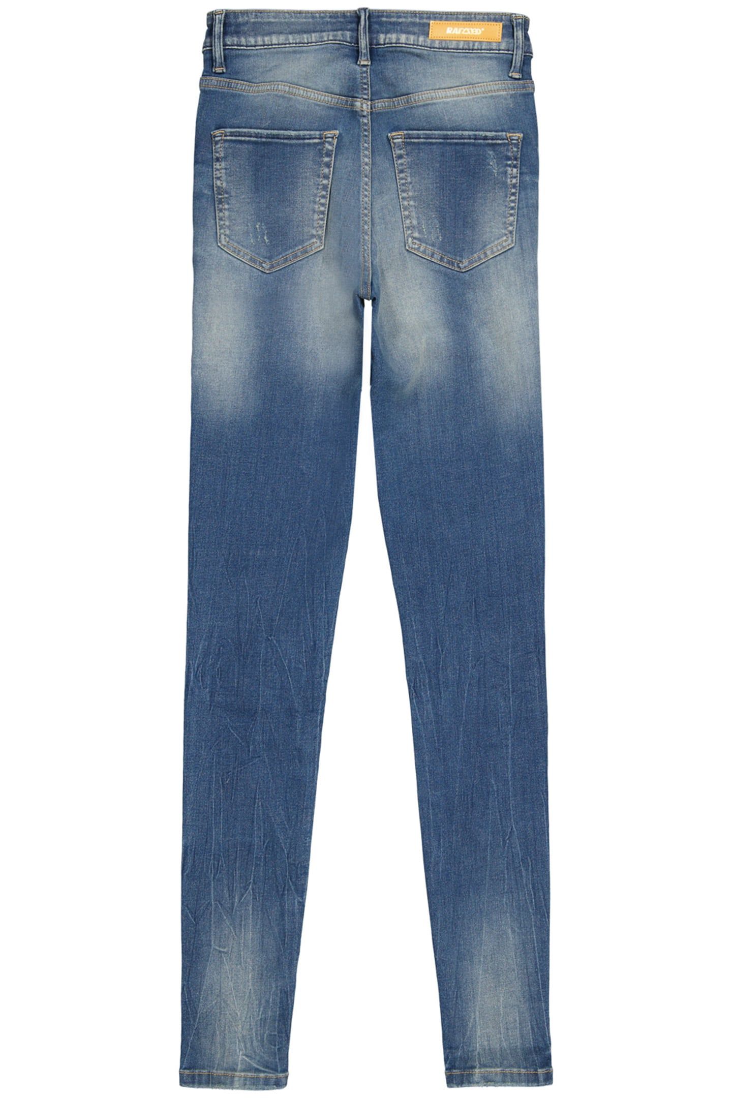 BLOSSOM CRAFTED JEANS MID BLUE STONE 5