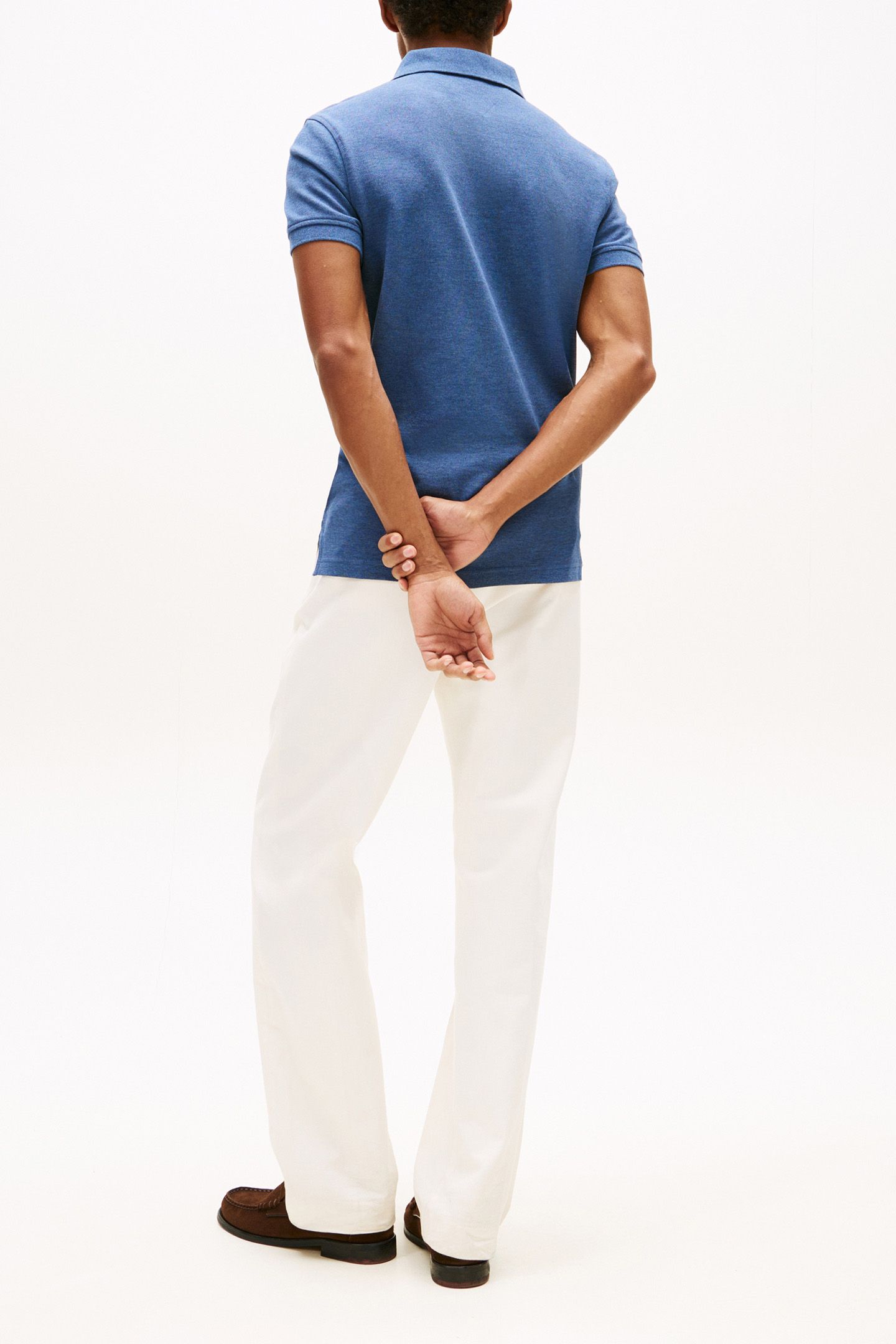 1985 SLIM POLO FADED INDIGO HEATHER 2