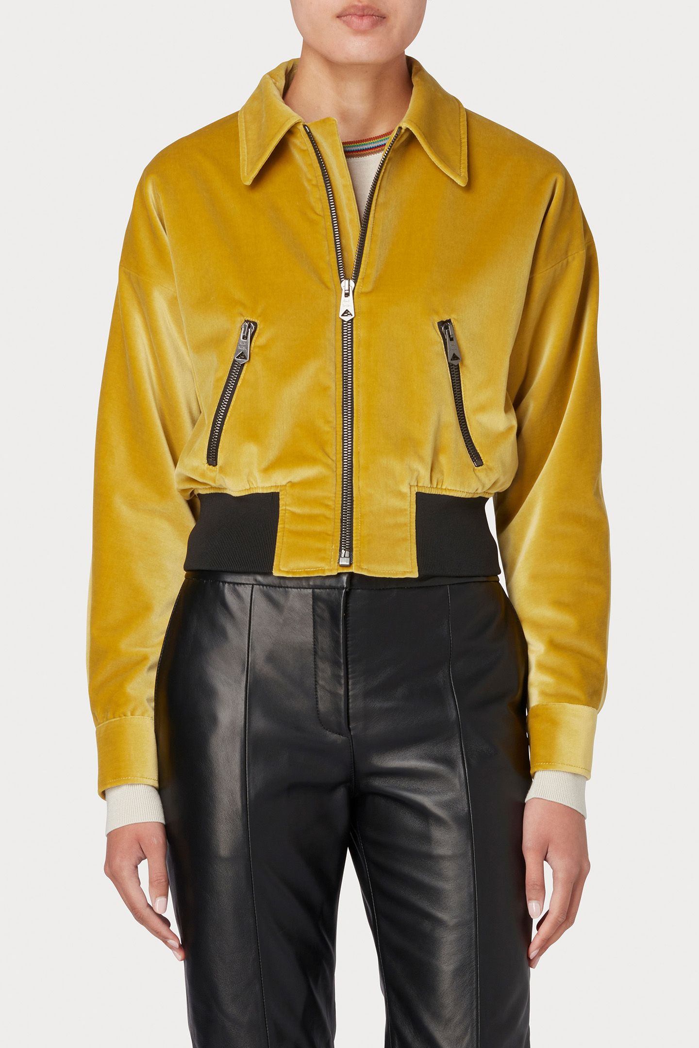 WOMENS JACKET GOLDEN YELLOW 1