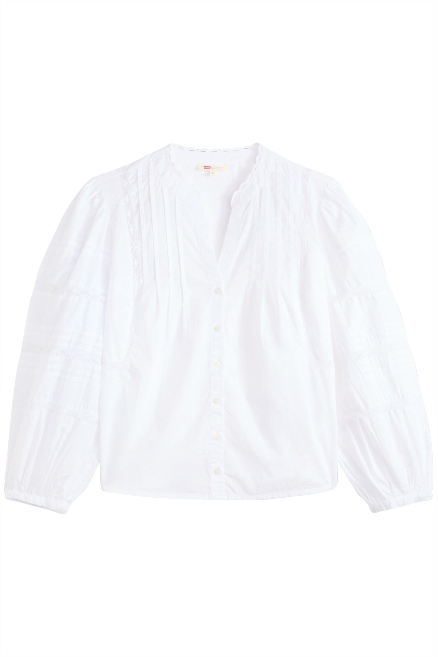 MANDY LS BLOUSE BRIGHT WHITE | Online Outlet | Otrium