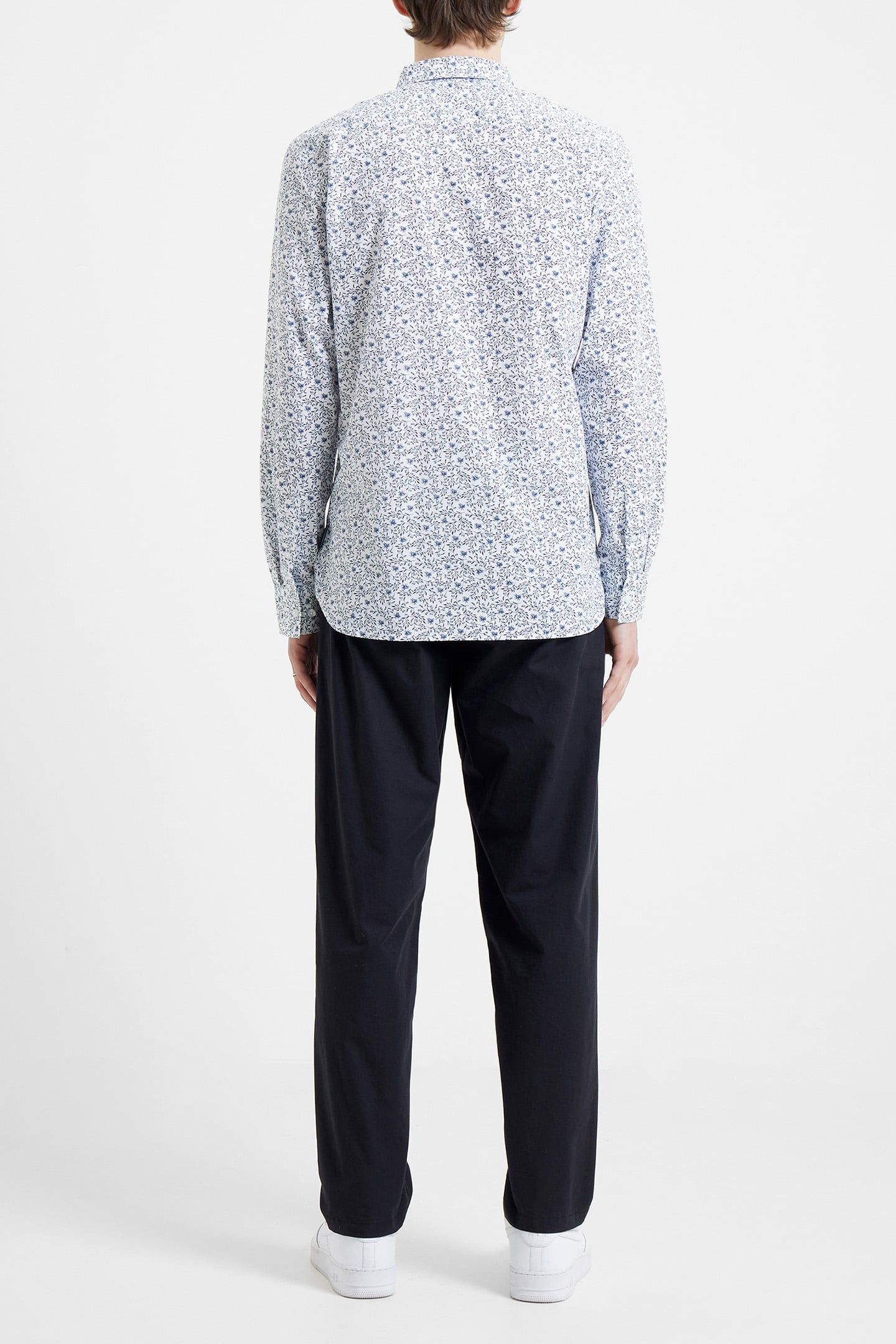 FLORAL LS BLUE LEAF FLORAL 3