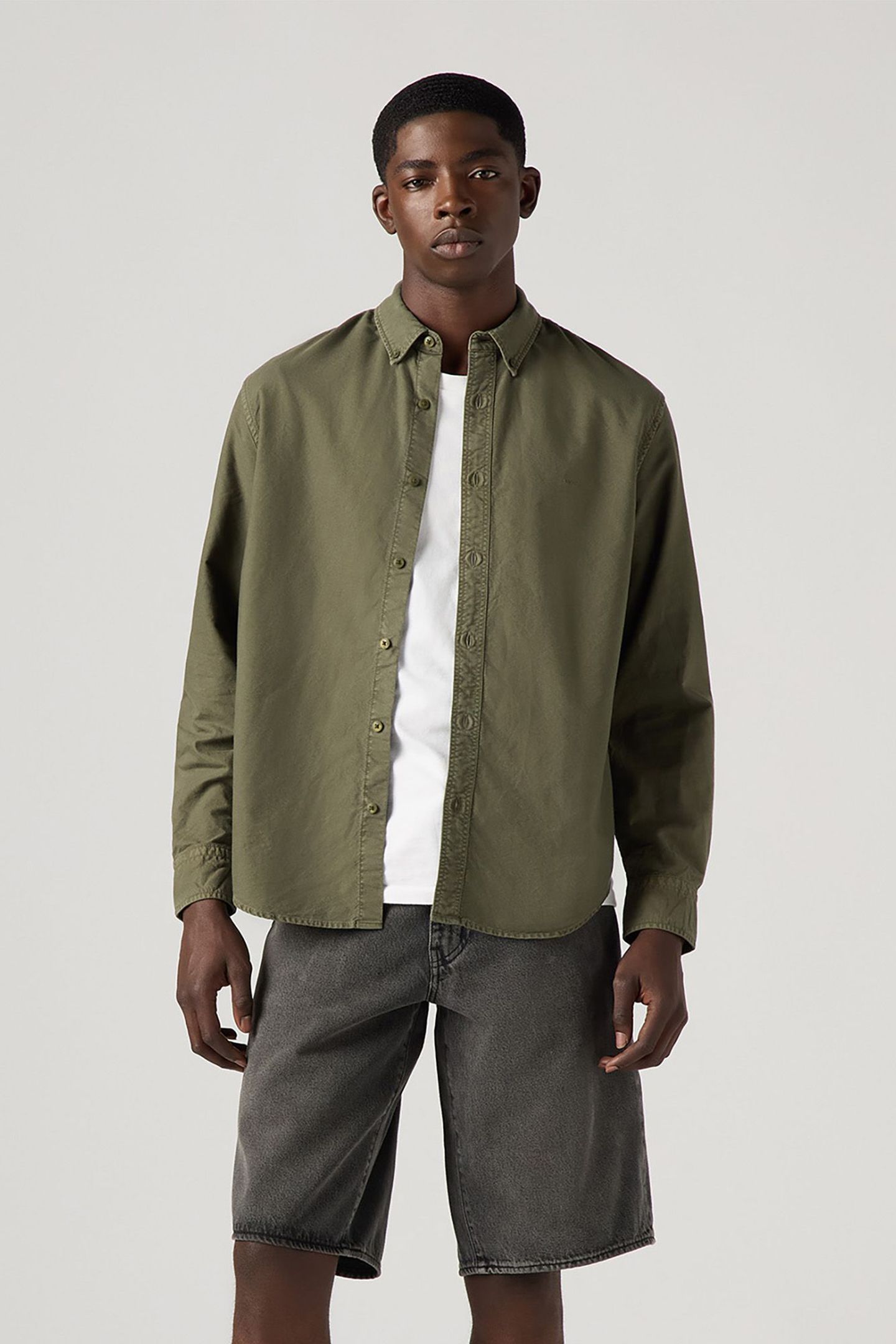 AUTHENTIC BUTTON DOWN CYCLE OLIVE GARMEN 1