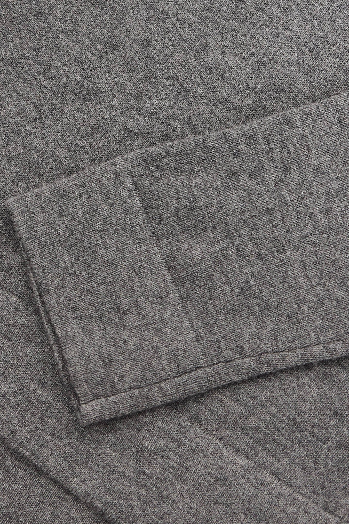 ORLA WOOL COTTON BLEND JUMPER MID GREY 2
