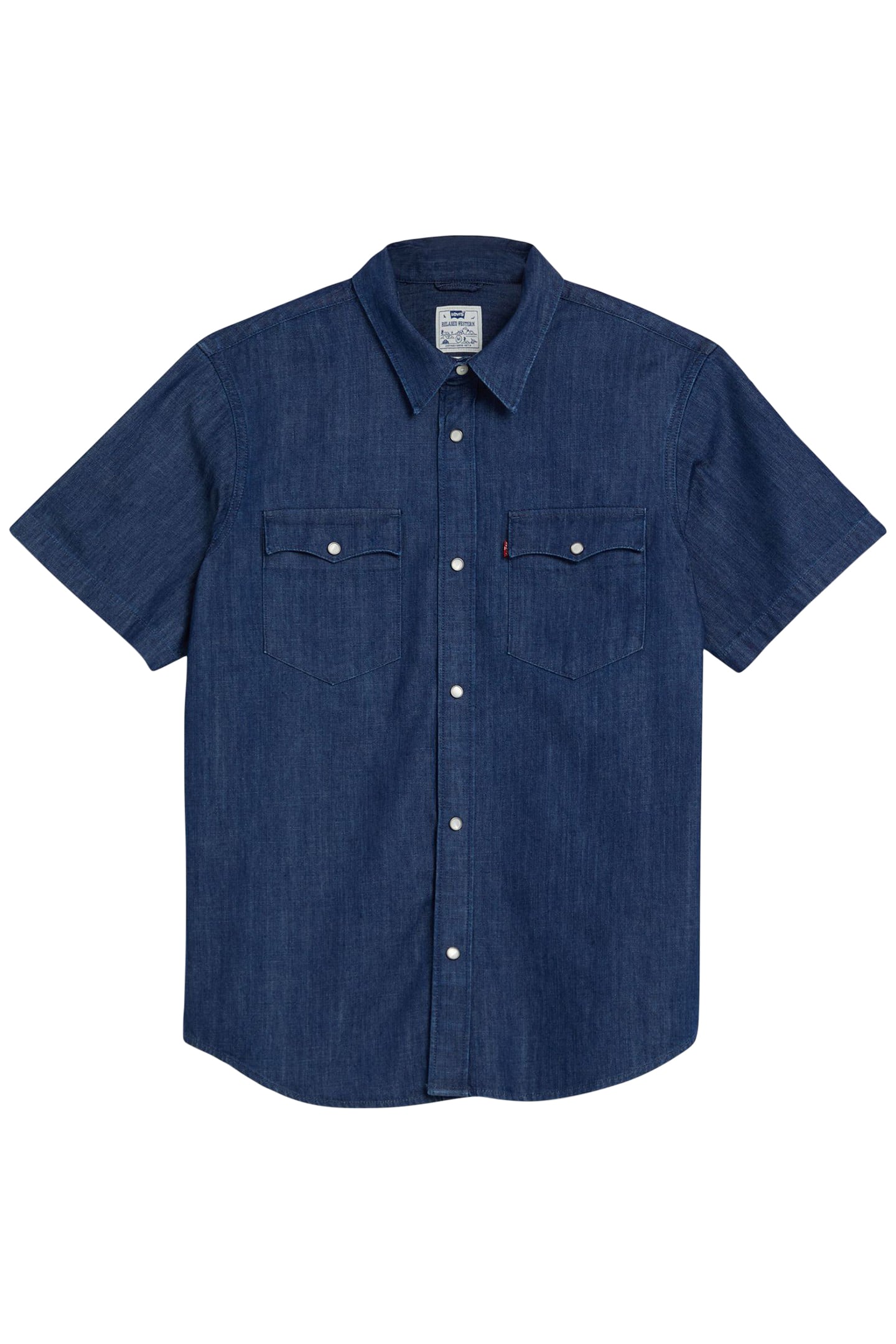 SS RELAXED FIT WESTERN OLSEN DARK WASH 3