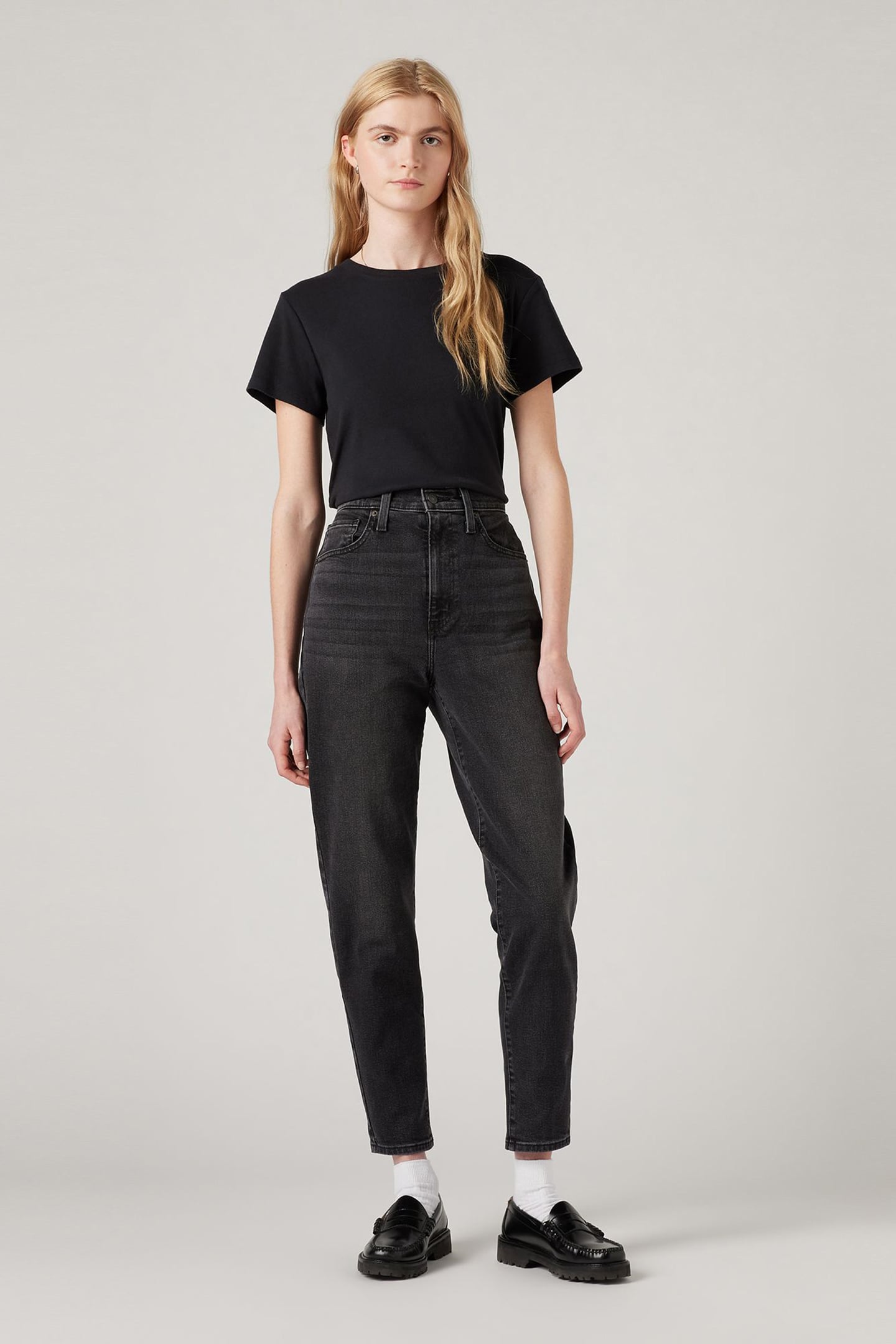 HIGH WAISTED MOM JEAN SAY NO GO 1