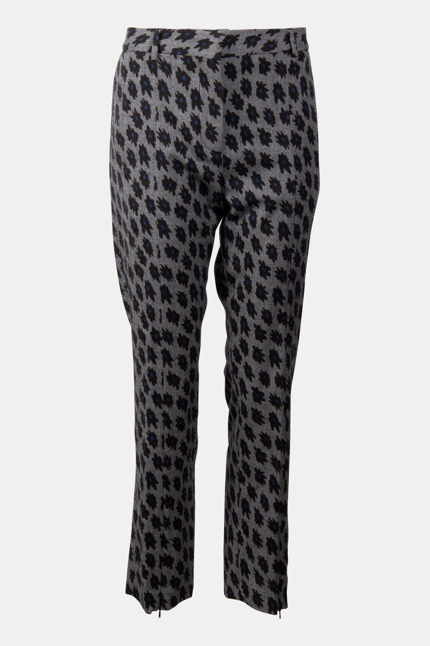 WOMENS TROUSERS BLACK MELANGE 3